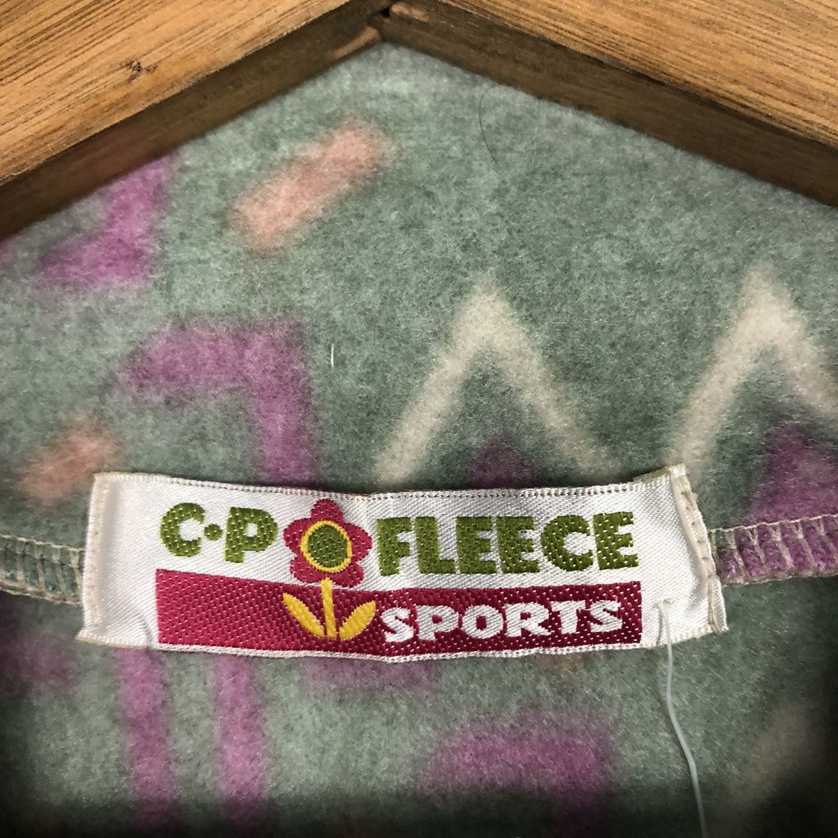 Japanese Brand 📌Vintage Fleece Jacket Navajo Design CP Fleece Sport Size US M / EU 48-50 / 2 - 14 Thumbnail