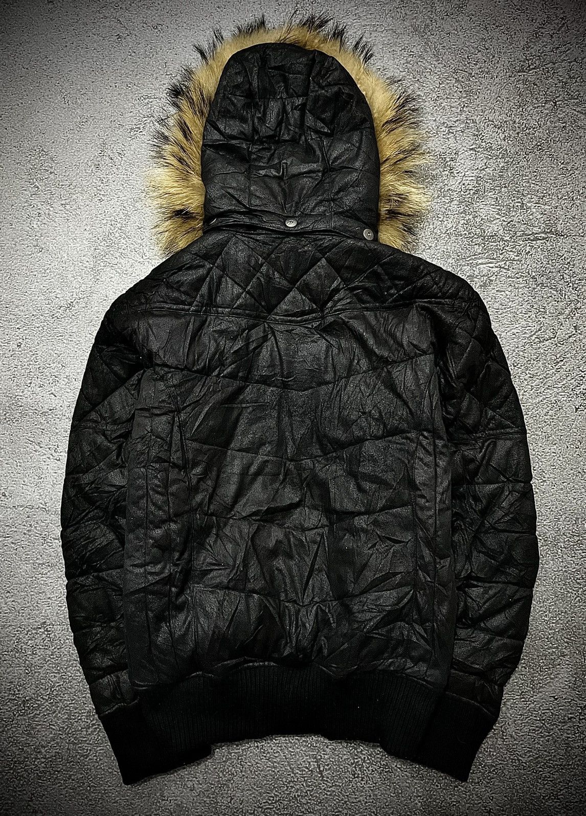 Japanese Brand 2000s Roushatte Bondage Punk Zip Fur Jacket Size US M / EU 48-50 / 2 - 7 Thumbnail