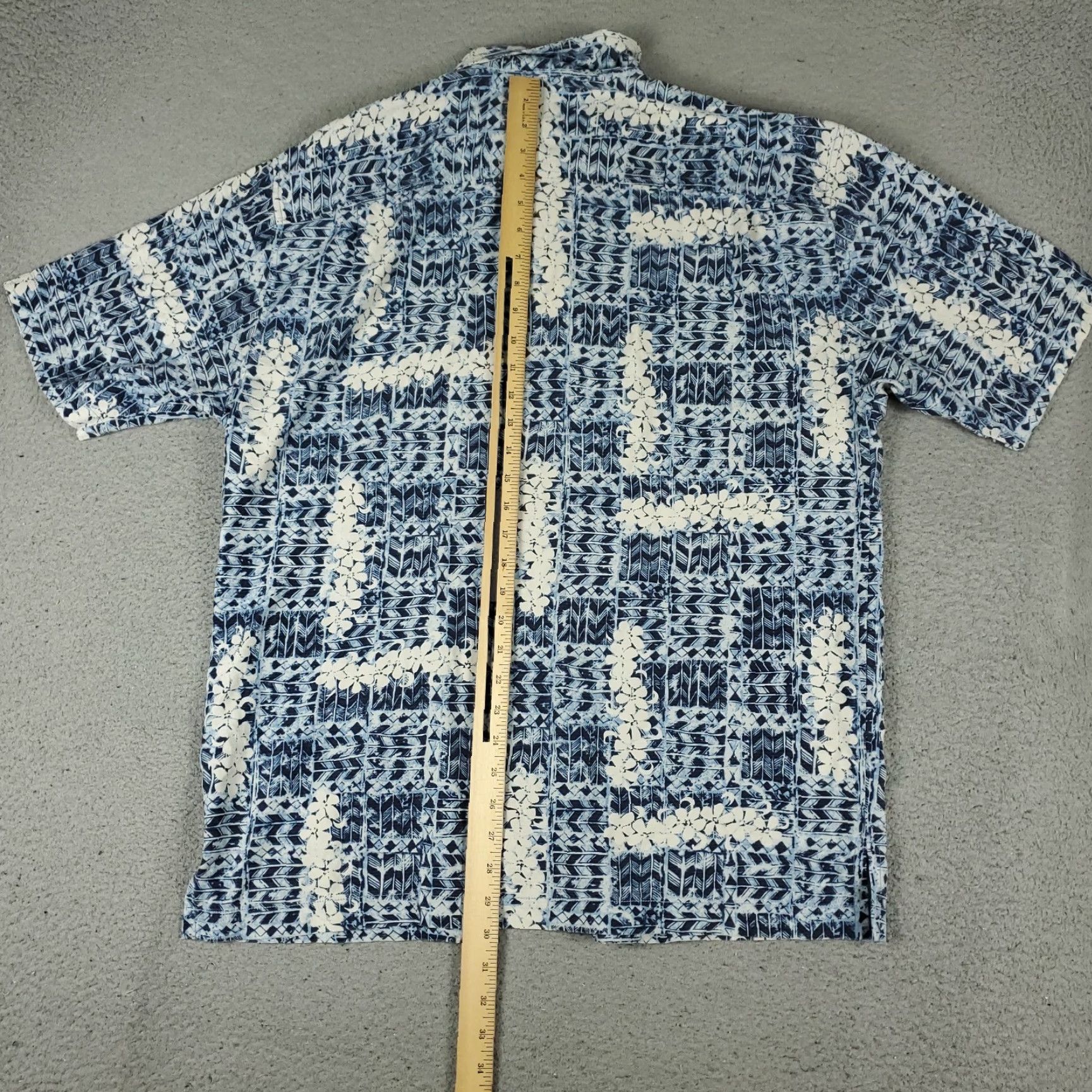 Tommy Bahama Tommy Bahama Shirt Mens XL Blue Floral Silk Hawaiian Button Up Size US XL / EU 56 / 4 - 4 Thumbnail