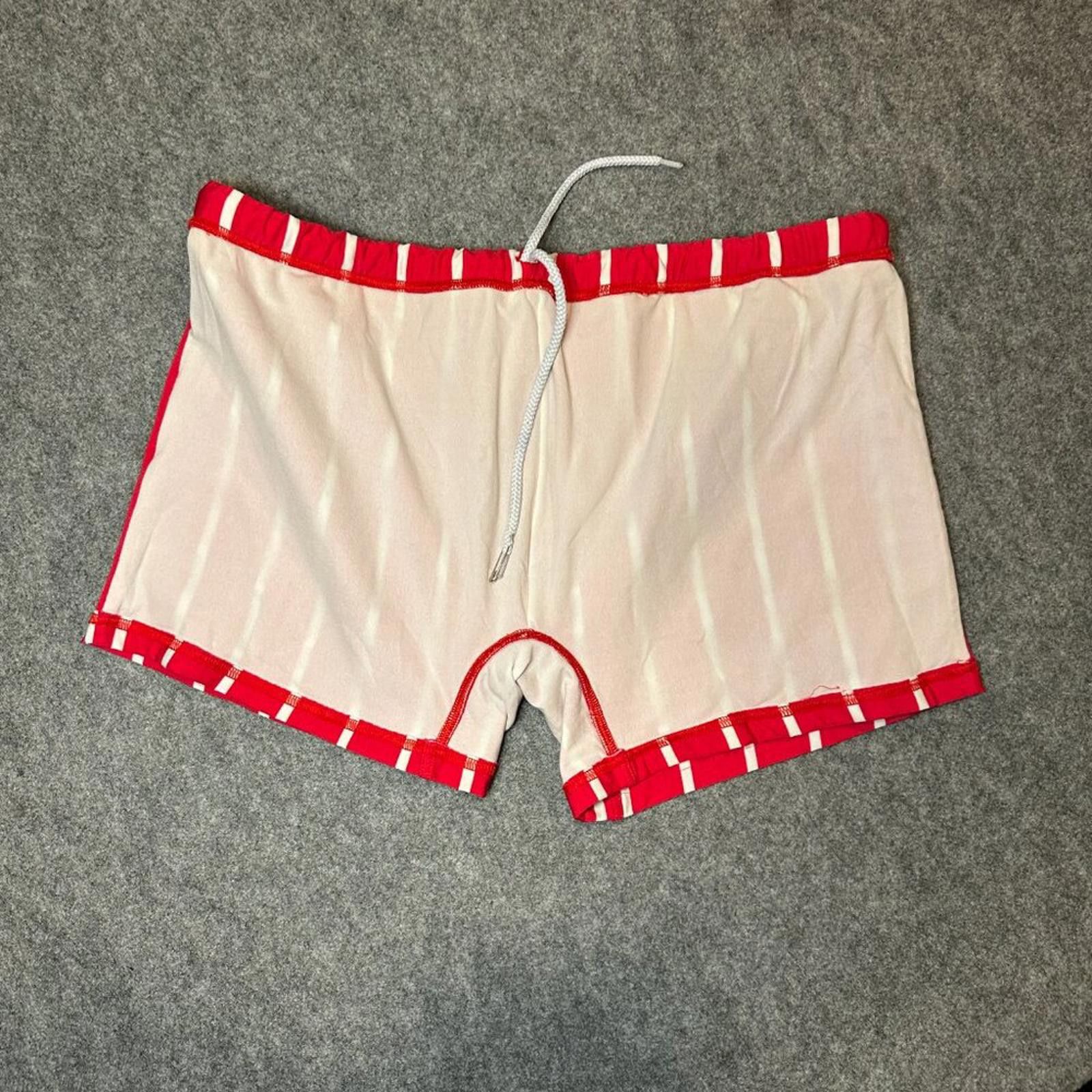 Joop! JOOP! Men’s Red & White Striped Swim Shorts – Size XXL ( Size US 40 / EU 56 - 8 Thumbnail