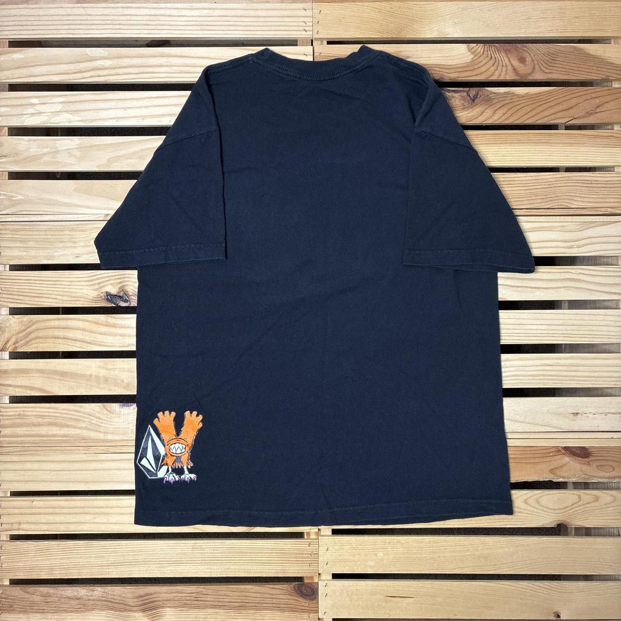 Volcom Vintage Volcom Stone Spell-Out Black Surf Tee Size Medium Size US M / EU 48-50 / 2 - 2 Thumbnail