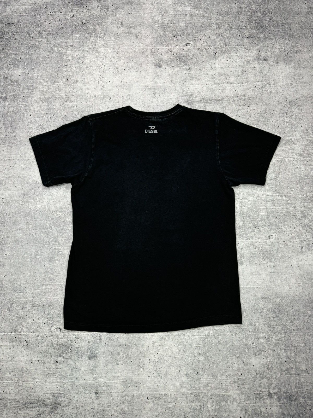 Diesel Vintage Diesel 90’s Y2K Style Big Logo Washed T-Shirt Tee Size US M / EU 48-50 / 2 - 11 Thumbnail