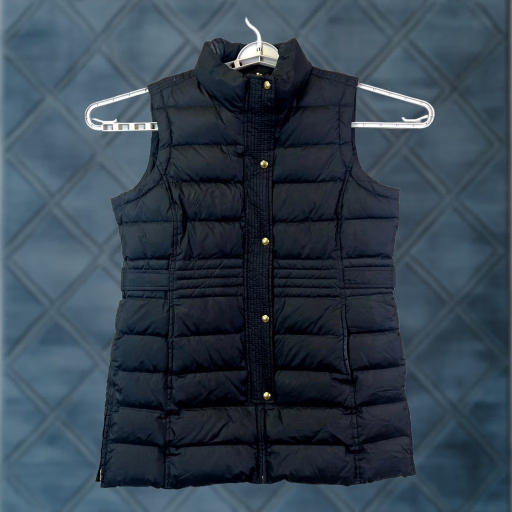 Weatherproof Weatherproof Vest Women's L Black Down Puffer Snap-Front Hiking Travel Size L / US 10 / IT 46 - 1 Thumbnail
