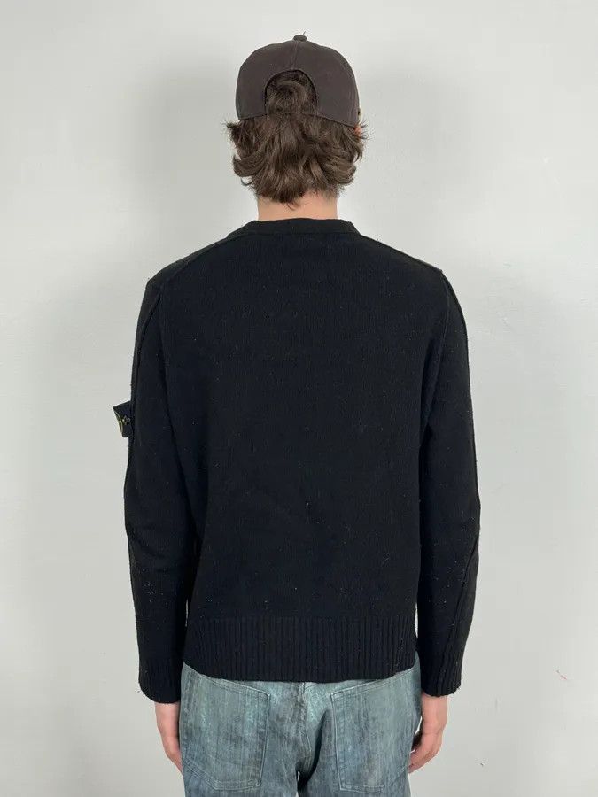 Stone Island Stone Island Black Wool Minimalist Sweater Size US S / EU 44-46 / 1 - 4 Thumbnail