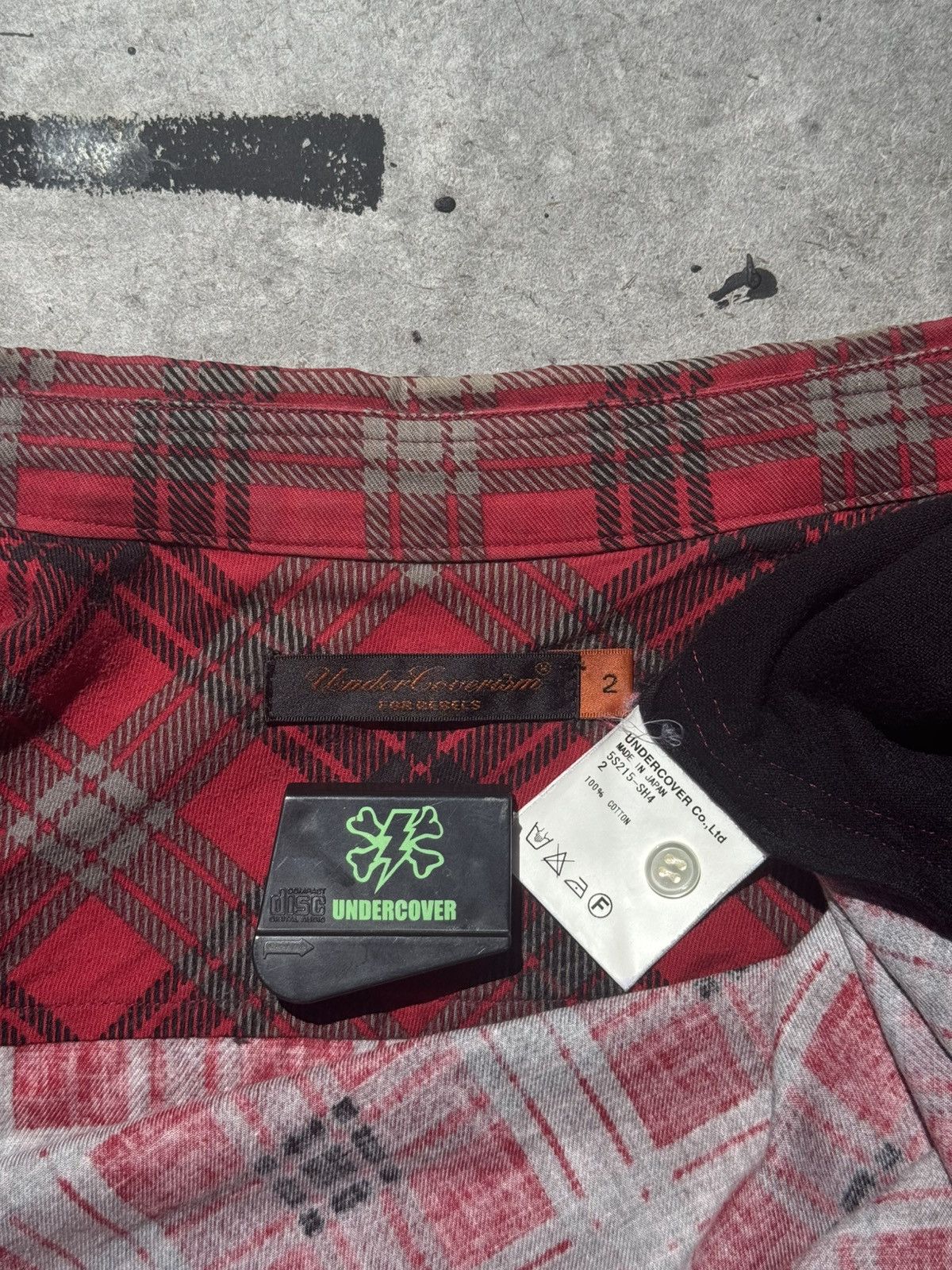 Undercover Undercover ss05 but beautiful II Distressed Flannel Size US M / EU 48-50 / 2 - 4 Thumbnail