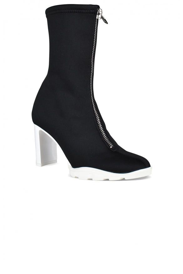 Alexander McQueen o1y0225 Ankle Boots in Black Size US 7.5 / IT 37.5 - 3 Thumbnail