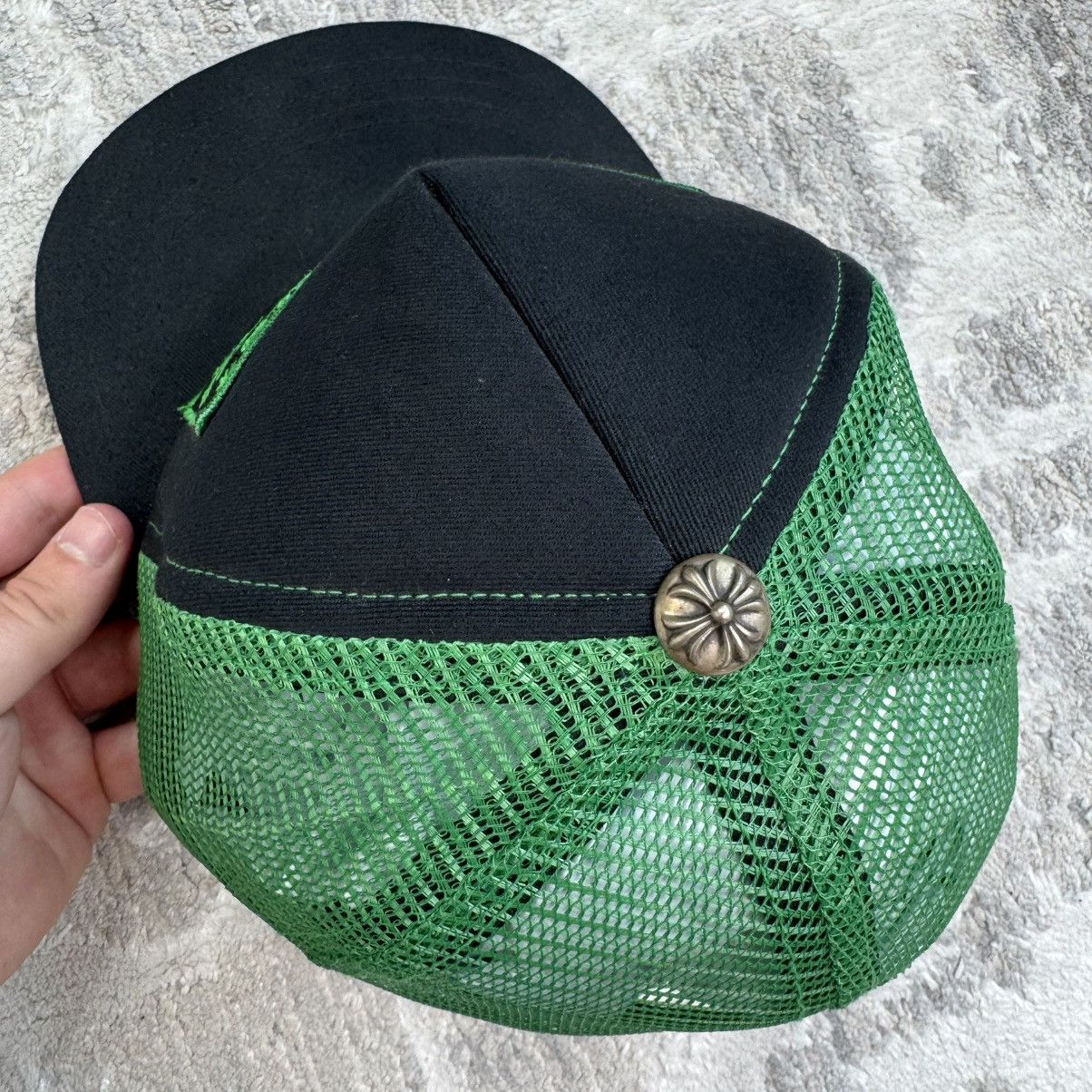 Chrome Hearts Hollywood CH trucker hat Size ONE SIZE - 6 Thumbnail