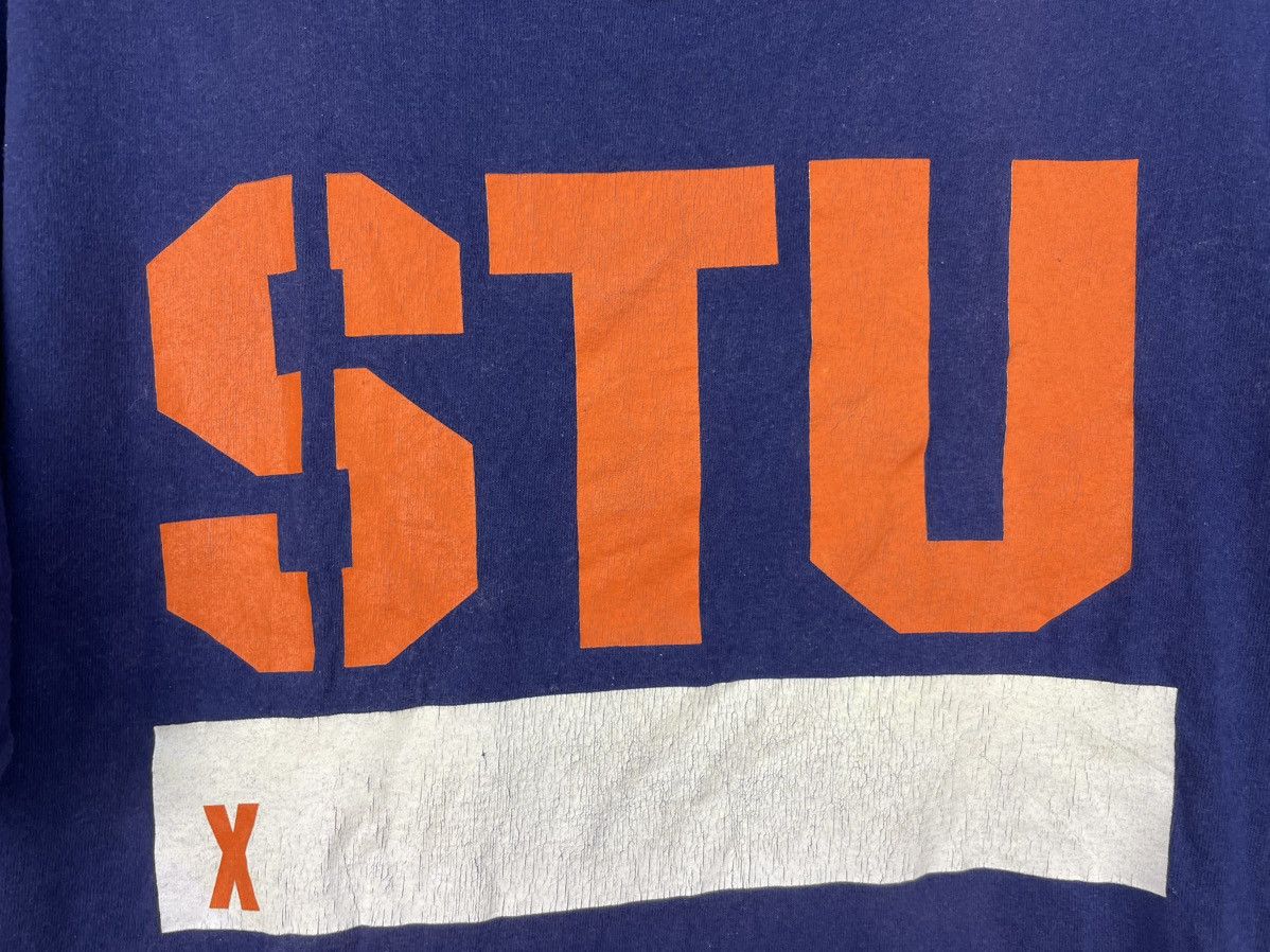90's Stussy ボーダー Tシャツ ステューシー ビンテージ オールドスケート Thrasher Zorlac Powell Santa Cruz Hook-Ups Alien Workshop 90's USA製 Stussy Tシャツ ステューシー ビンテージ オールド