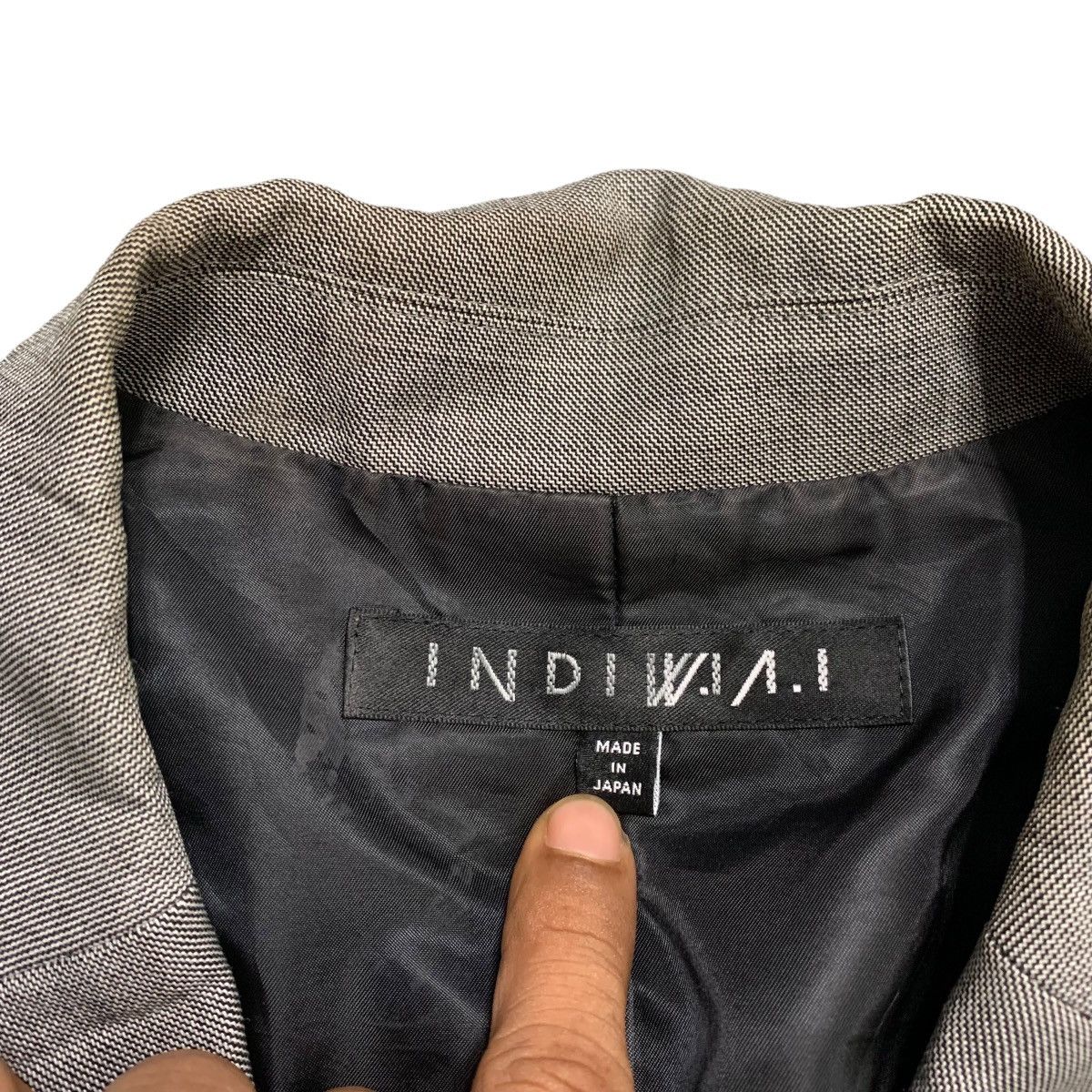 Japanese Brand Indivi x Loro Piana Women Jacket Size XS / US 0-2 / IT 36-38 - 5 Thumbnail
