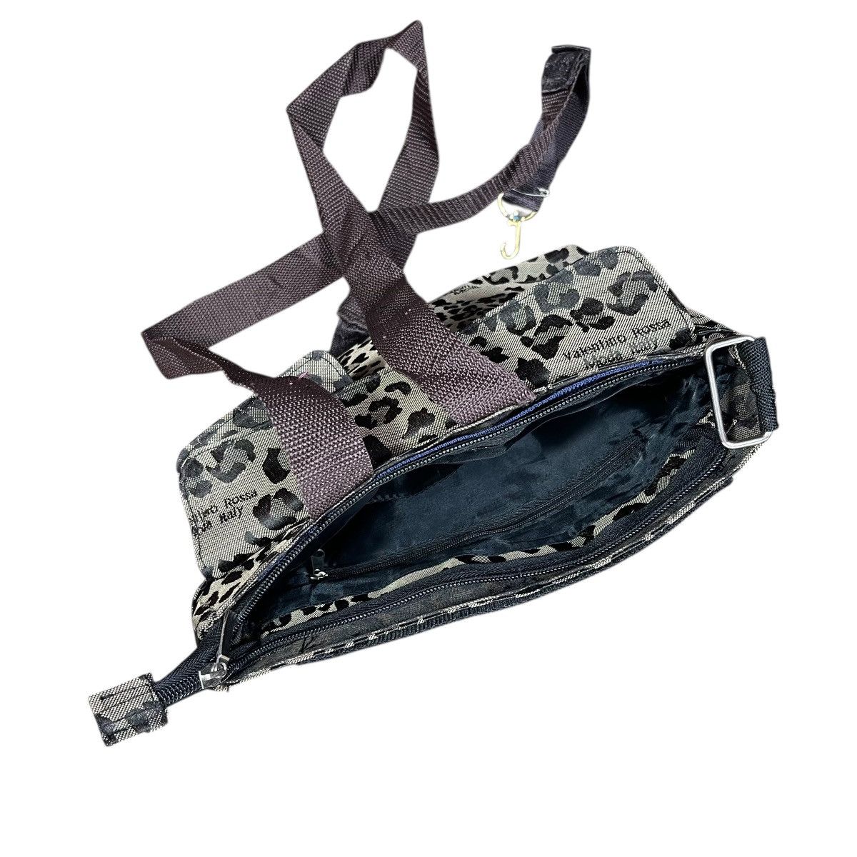 Valentino VALENTINO ROSSA Leopard Print Multi Pocket Crossbody Bag Size ONE SIZE - 3 Thumbnail