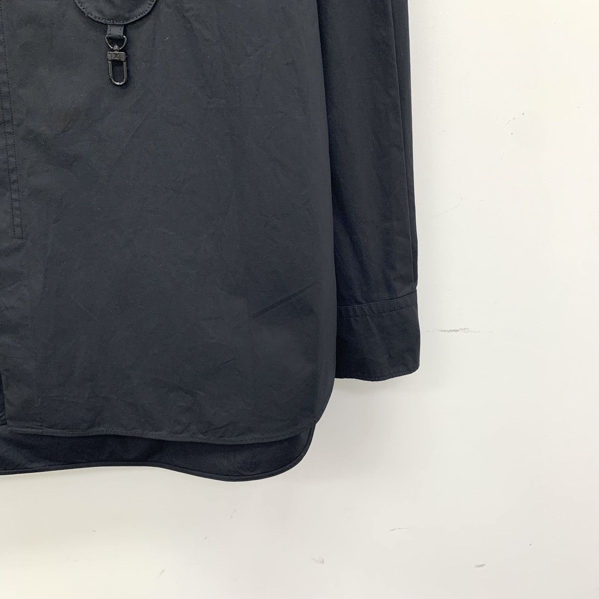 Louis Vuitton Louis Vuitton Black Multi-Pocket Cotton Lapel Work Shirt Size US M / EU 48-50 / 2 - 4 Thumbnail