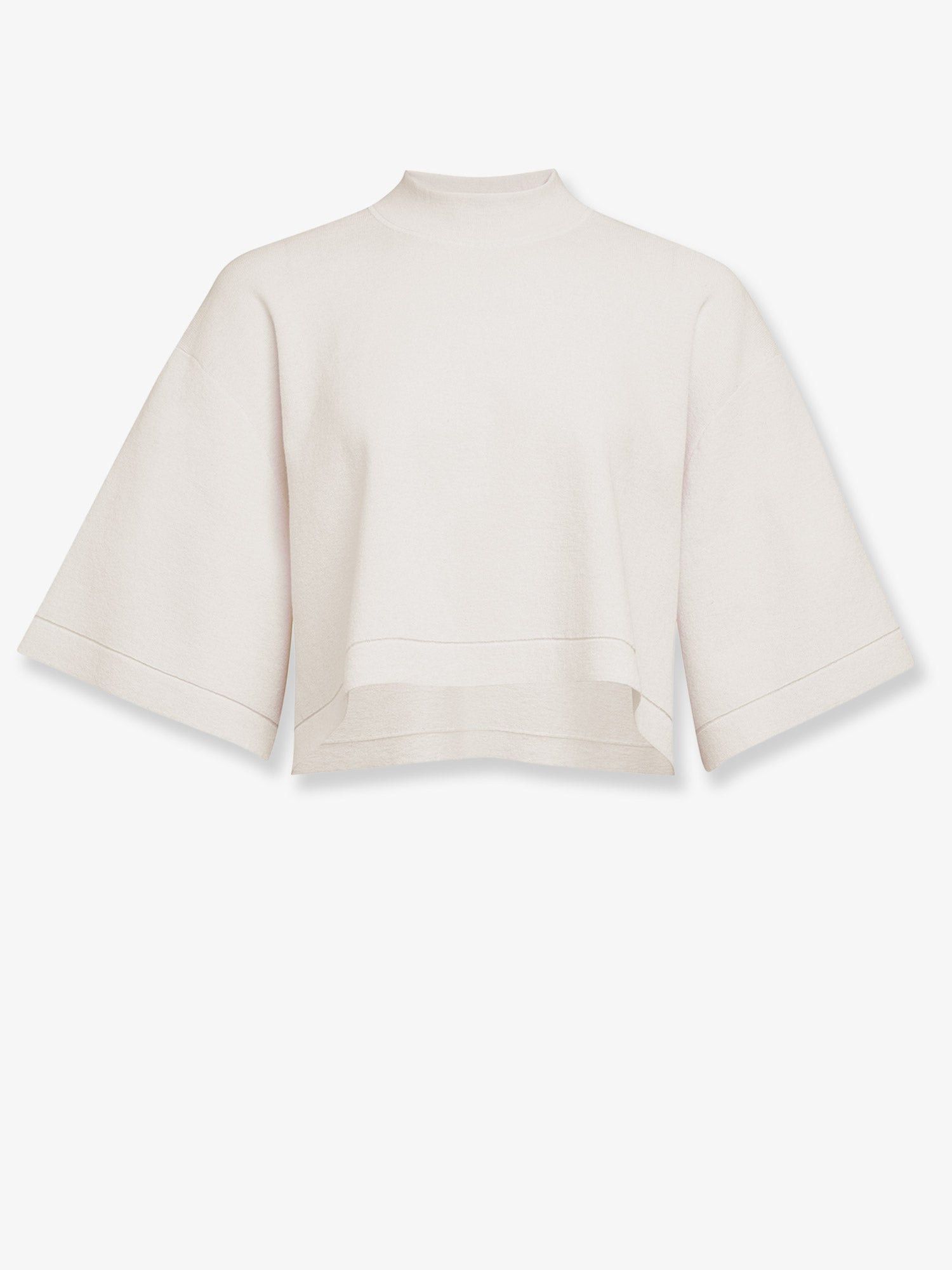Alaia Cropped Cotton Blend Top Size S / US 4 / IT 40 - 1 Thumbnail