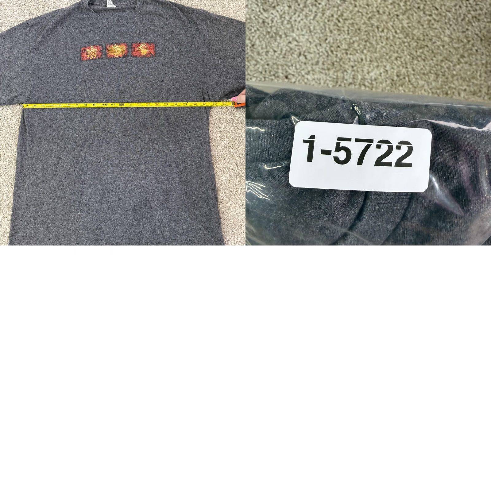 Vintage Grand Canyon Shirt Mens XL Gray Southwestern Travel Graphic Tee T-Shirt Size US XL / EU 56 / 4 - 8 Thumbnail