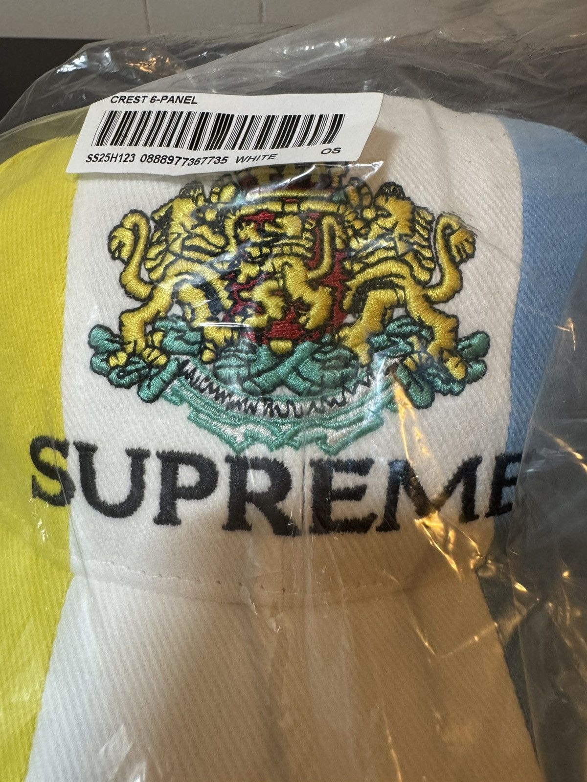Supreme Supreme crest 6 panel Size ONE SIZE - 3 Thumbnail