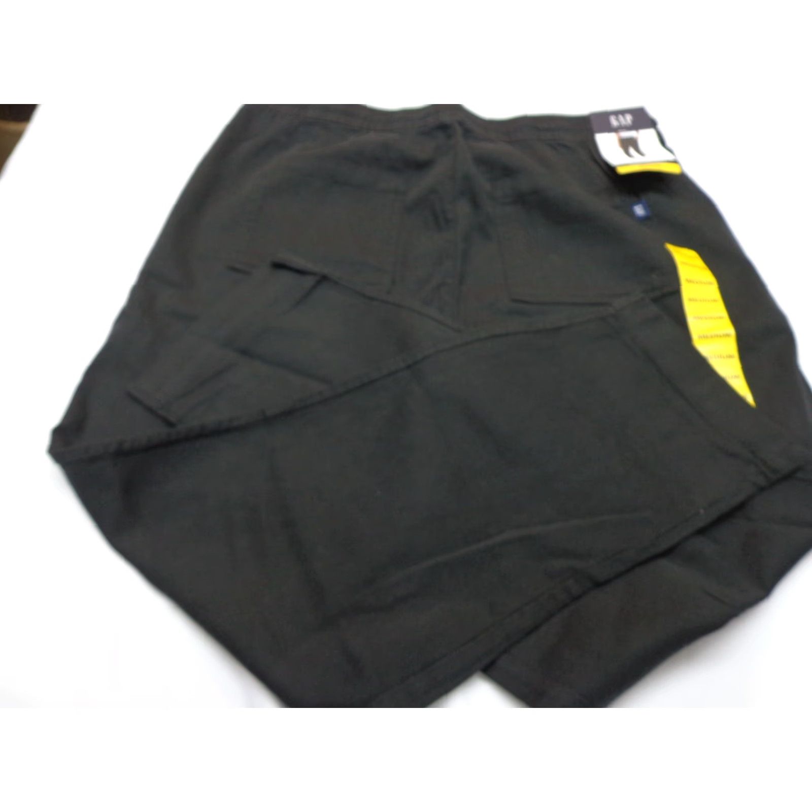 Gap GAP Women's Pants Pull On Ankle Length Elastic Drawstring Waist Black M Modern Casual Pants Size 32" / US 10 / IT 46 - 7 Thumbnail