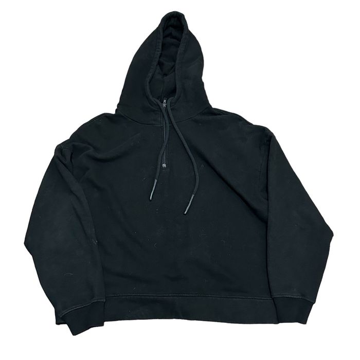 Yeezy Season Yeezy Season 1 Half Zip Hoodie Black Adidas Kanye