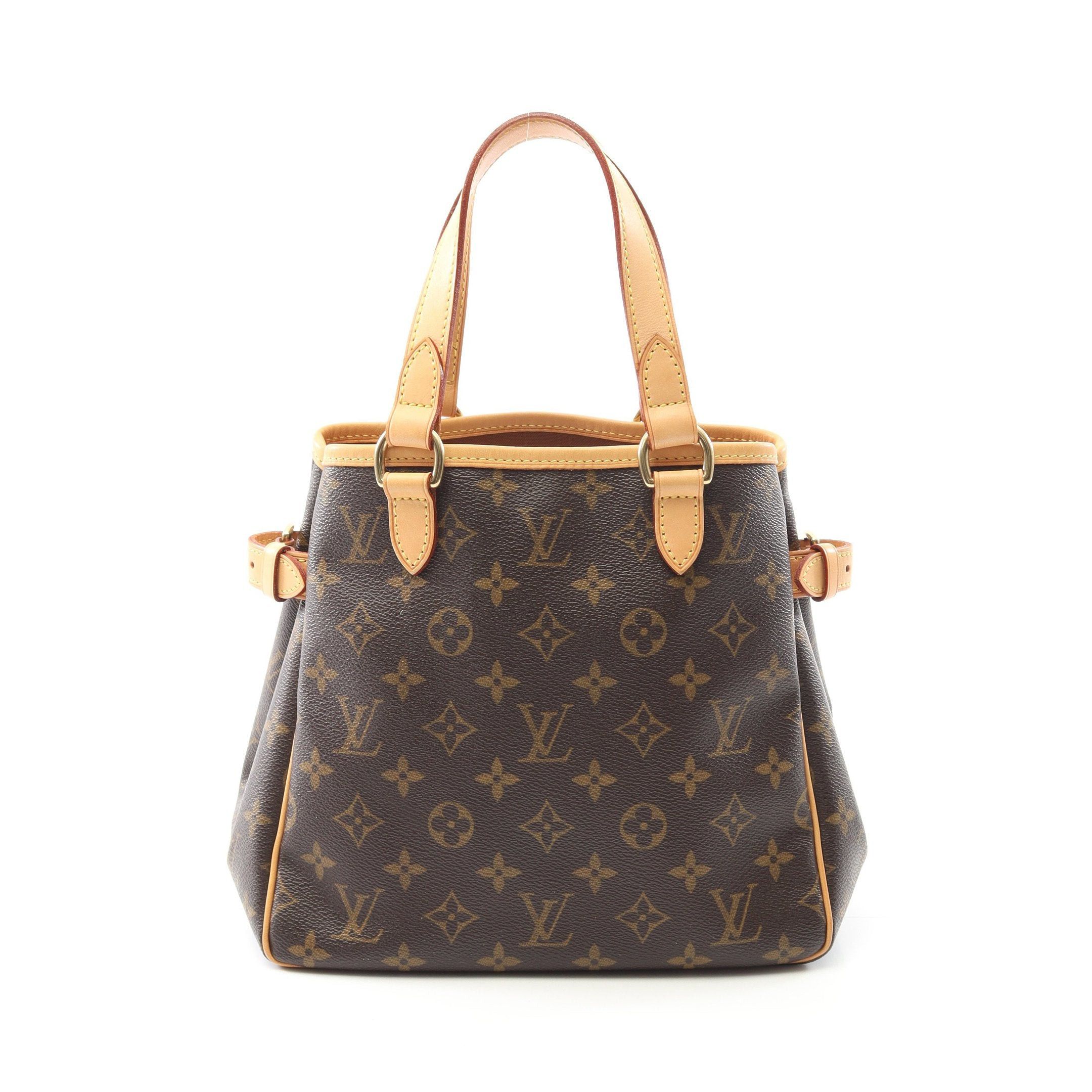 Louis Vuitton Louis Vuitton Batignolles Monogram Handbag Leather Brown Size ONE SIZE - 1 Thumbnail