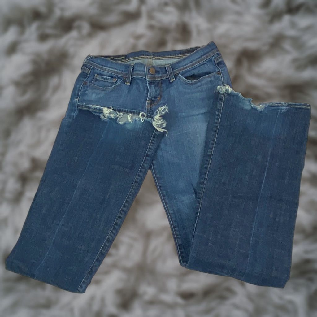 Citizens Of Humanity Citizens of Humanity Jeans Flare Ingrid 28 Stretch Low Rise Denim Blue 90s Bohemian USA Womens Jeans Size 28" / US 6 / IT 42 - 1 Thumbnail