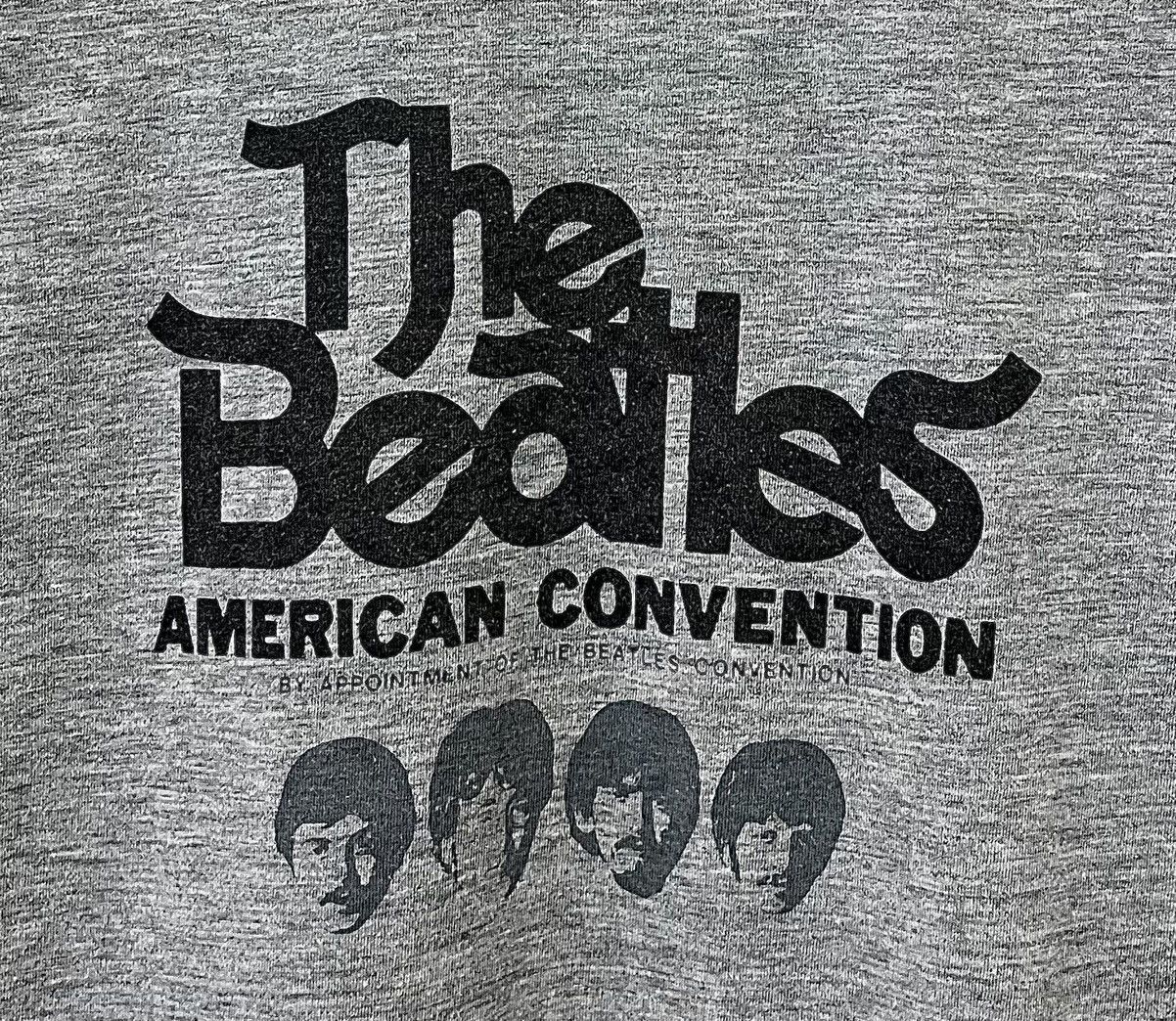 Band Tees VINTAGE 90s THE BEATLES AMERICAN CONVENTION PROMO BAND TSHIRT Size US S / EU 44-46 / 1 - 7 Thumbnail