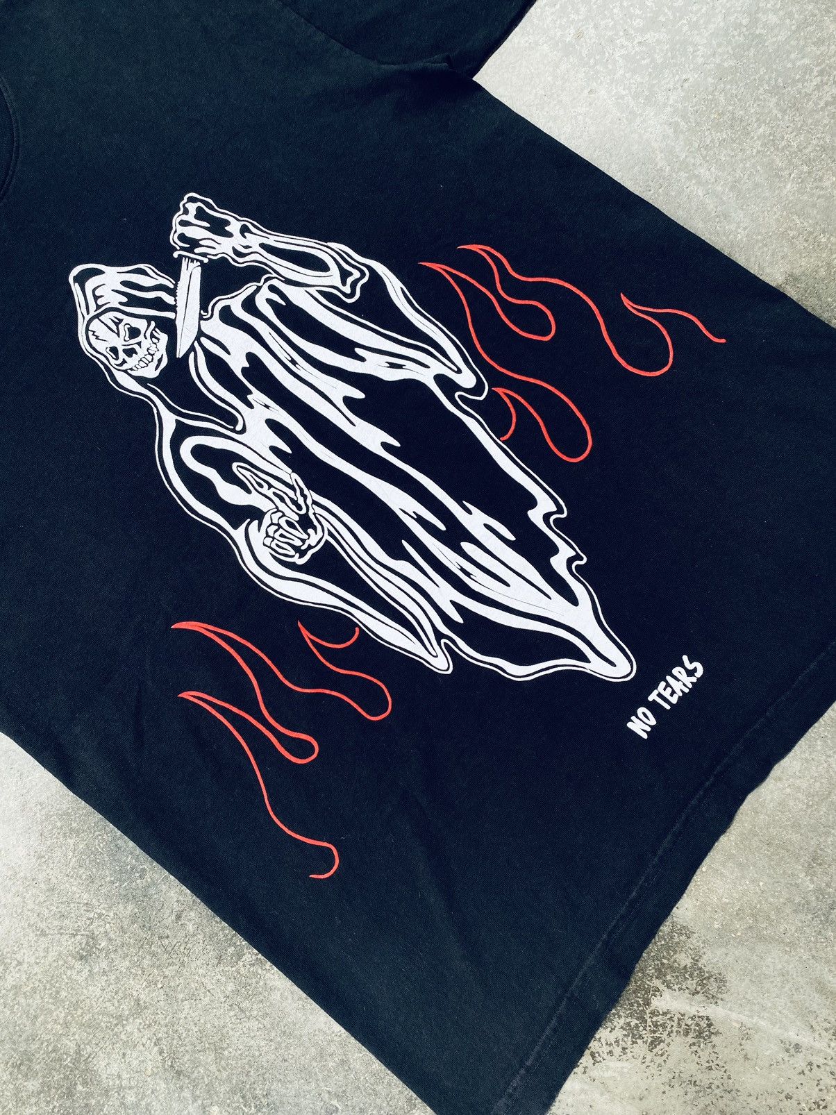 Warren Lotas Warren Lotas Flame No Tears Tees Size US M / EU 48-50 / 2 - 3 Thumbnail