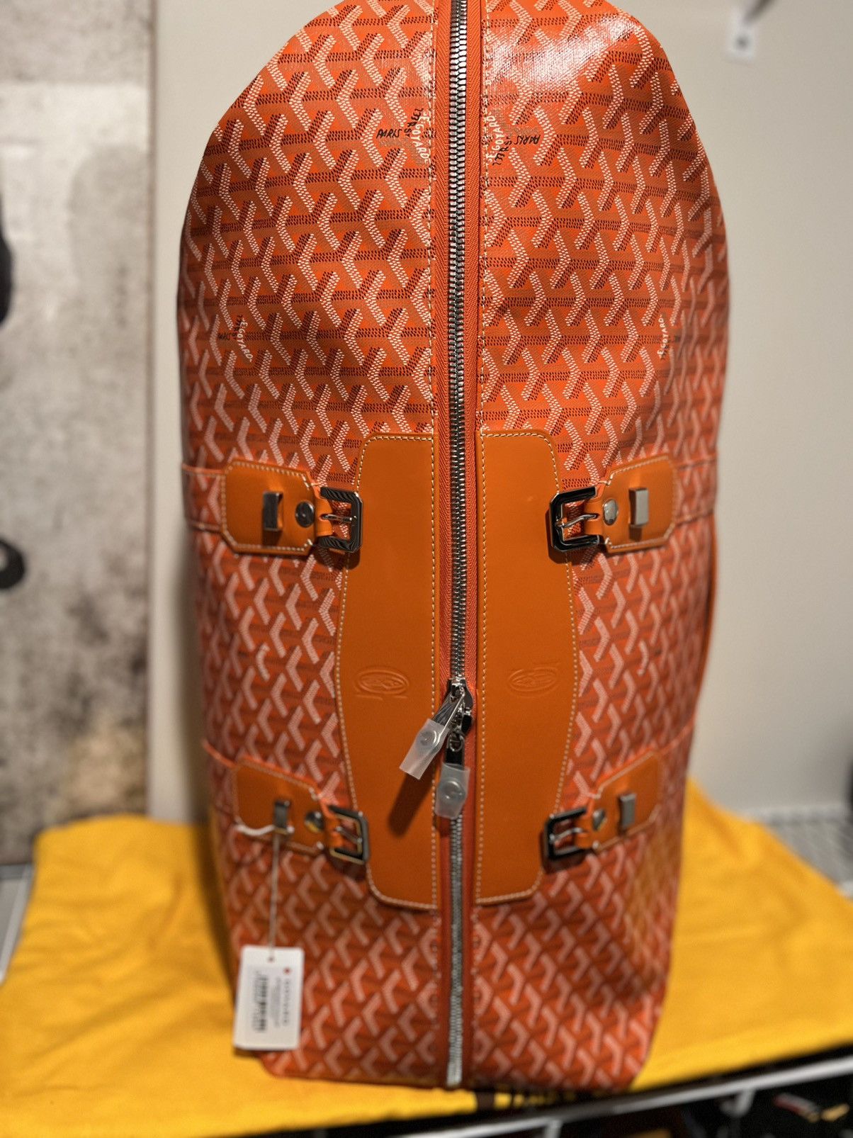 Goyard Goyard Bowling 55 MTO*ORANGE Size ONE SIZE - 7 Thumbnail