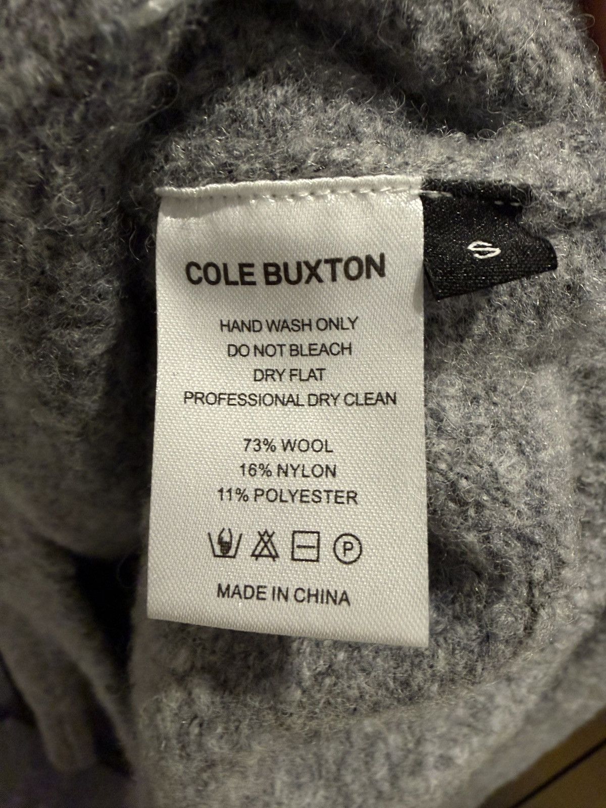 Cole Buxton Cole Buxton ‘CB’ grey marl knit sweater size SMALL Size US S / EU 44-46 / 1 - 3 Thumbnail