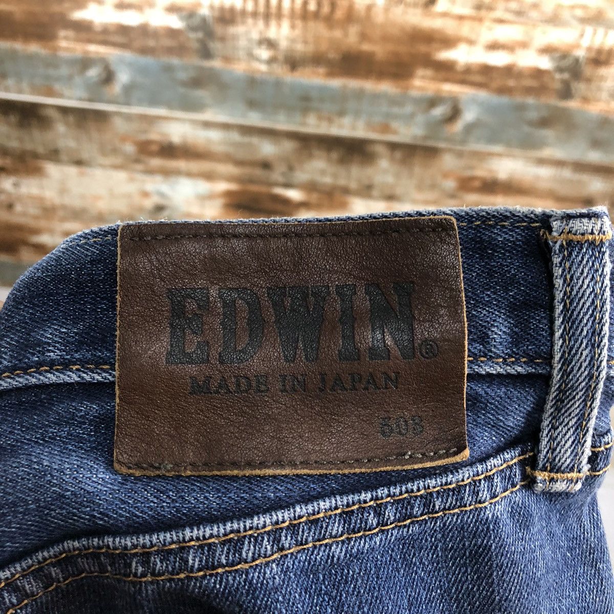 Edwin Edwin Blue Denim vintage japan Pants #A1391 Size US 34 / EU 50 - 19 Thumbnail