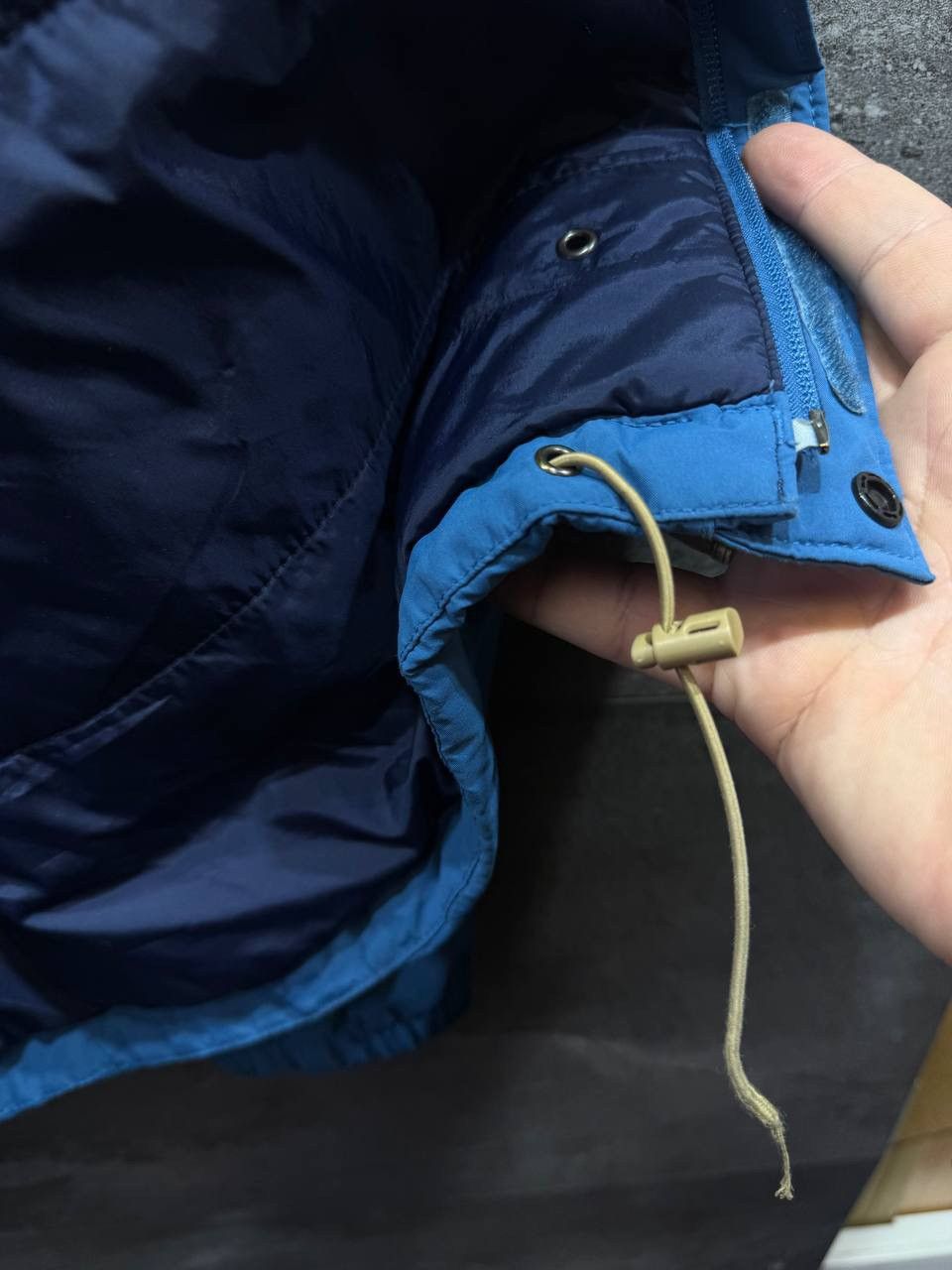 The North Face Mens Blue The North Face Hyvent Hooded Jacket Size US L / EU 52-54 / 3 - 13 Thumbnail