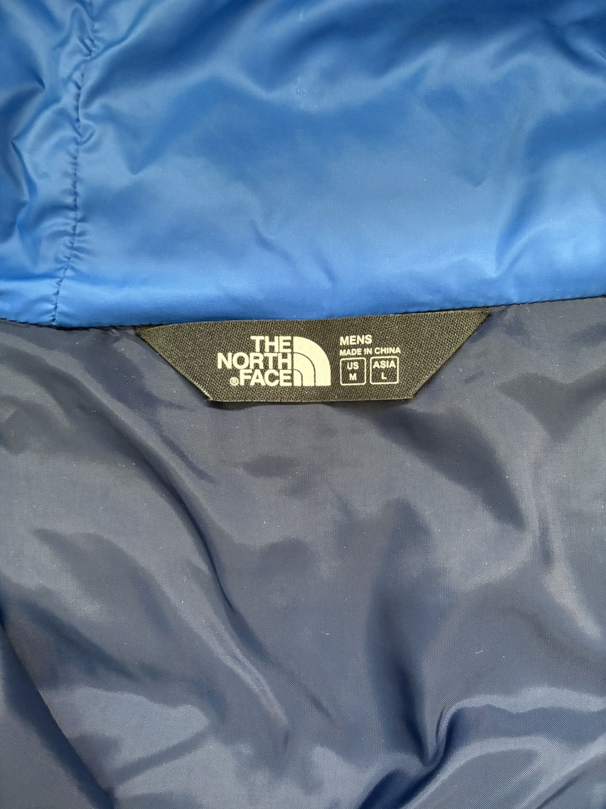 The North Face The North Face Blue Puffer Jacket Size US M / EU 48-50 / 2 - 9 Thumbnail