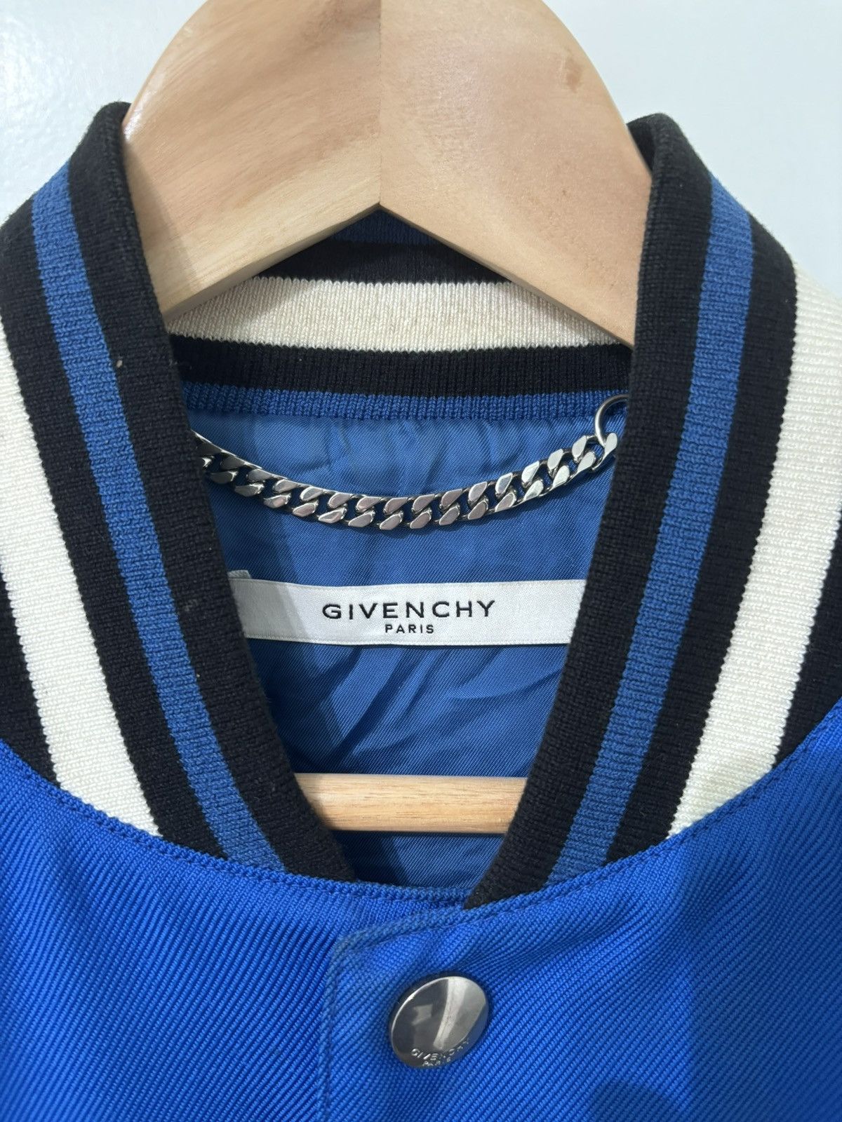 Givenchy Riccardo Tisci era 2017 chenille calfskin teddy varsity Size US S / EU 44-46 / 1 - 4 Thumbnail