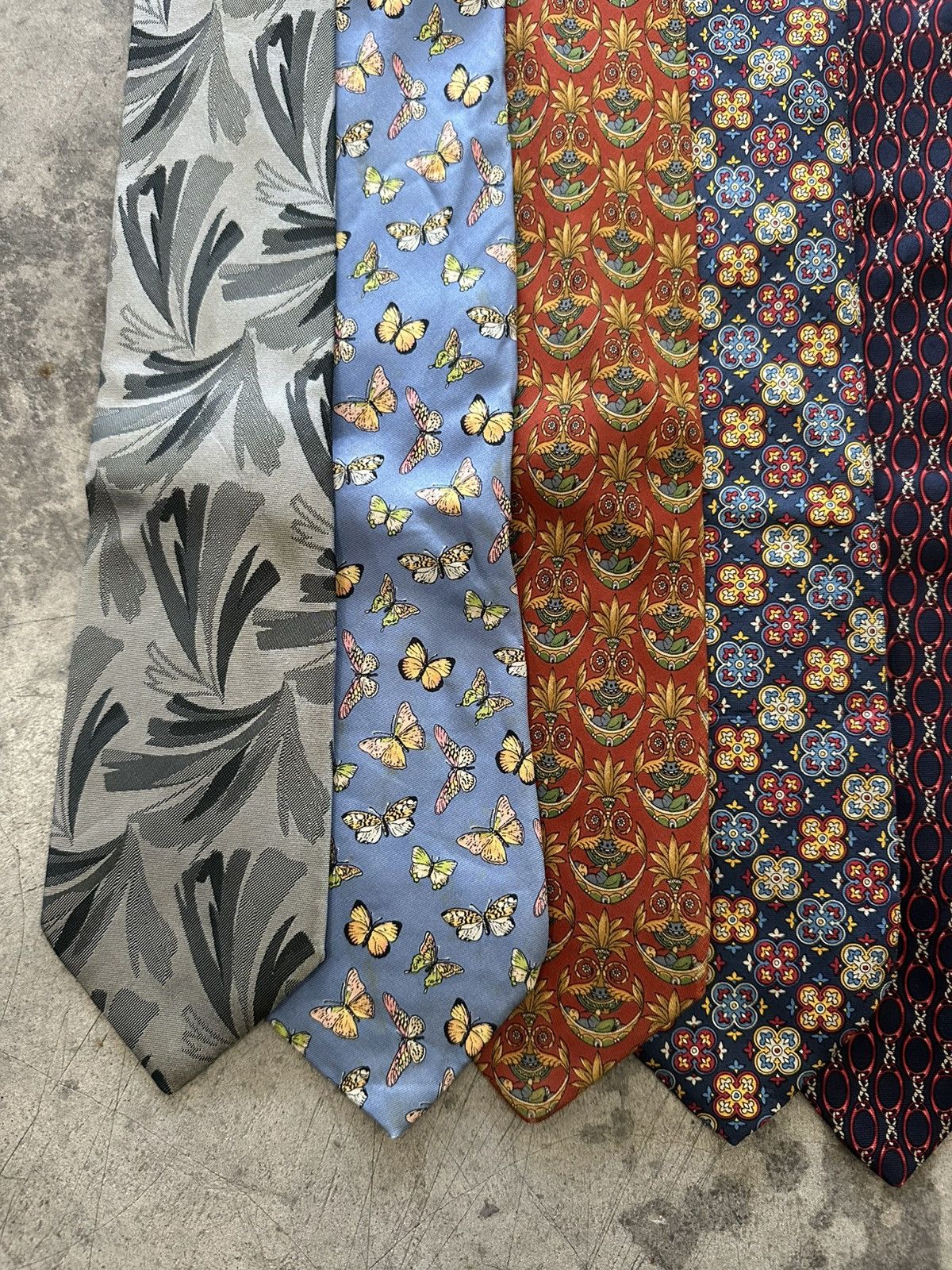 Gucci Lot of 11 Luxury Designer Tie Size ONE SIZE - 2 Thumbnail