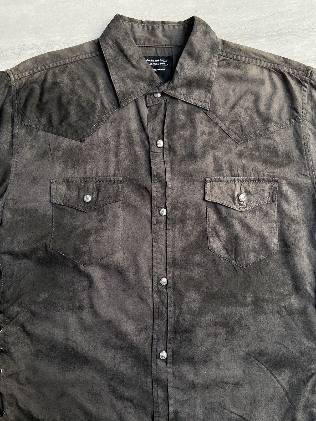Designer × Japanese Brand × Seditionaries SPLENDID SATISFACTION Tie Dye Patterned Shirt Size US M / EU 48-50 / 2 - 4 Thumbnail