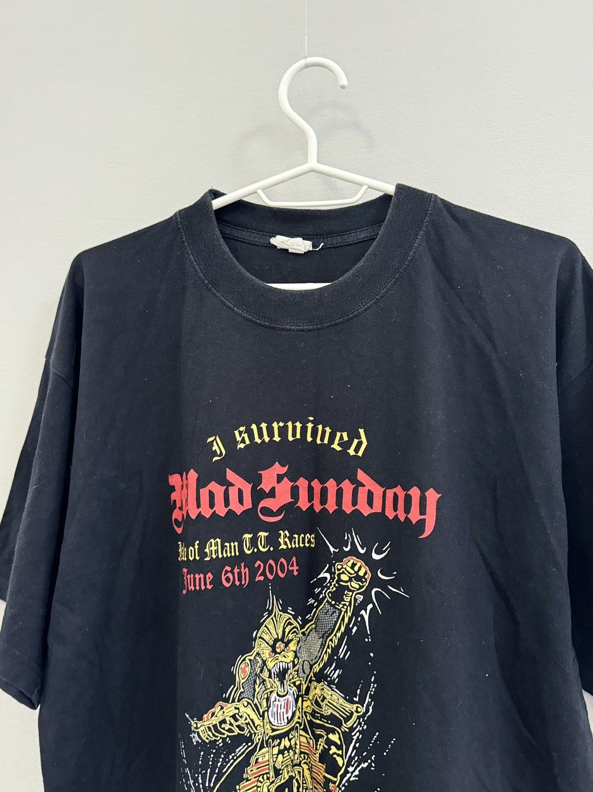 Band Tees Vintage Y2K Black Mad Sunday Motorcycle Graphic Tshirt Size US L / EU 52-54 / 3 - 2 Thumbnail