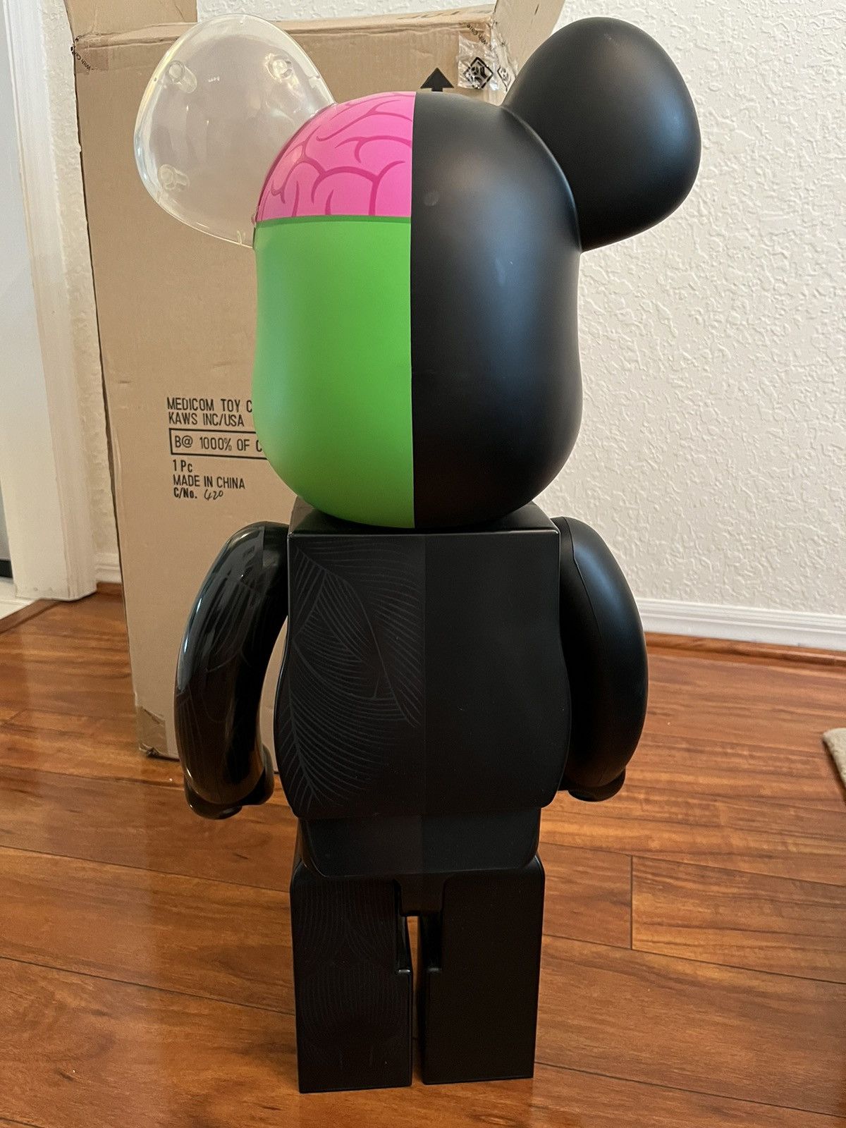 Kaws Kaws x Medicom Bearbrick Original Fake 1000% Companion Black Size ONE SIZE - 7 Thumbnail
