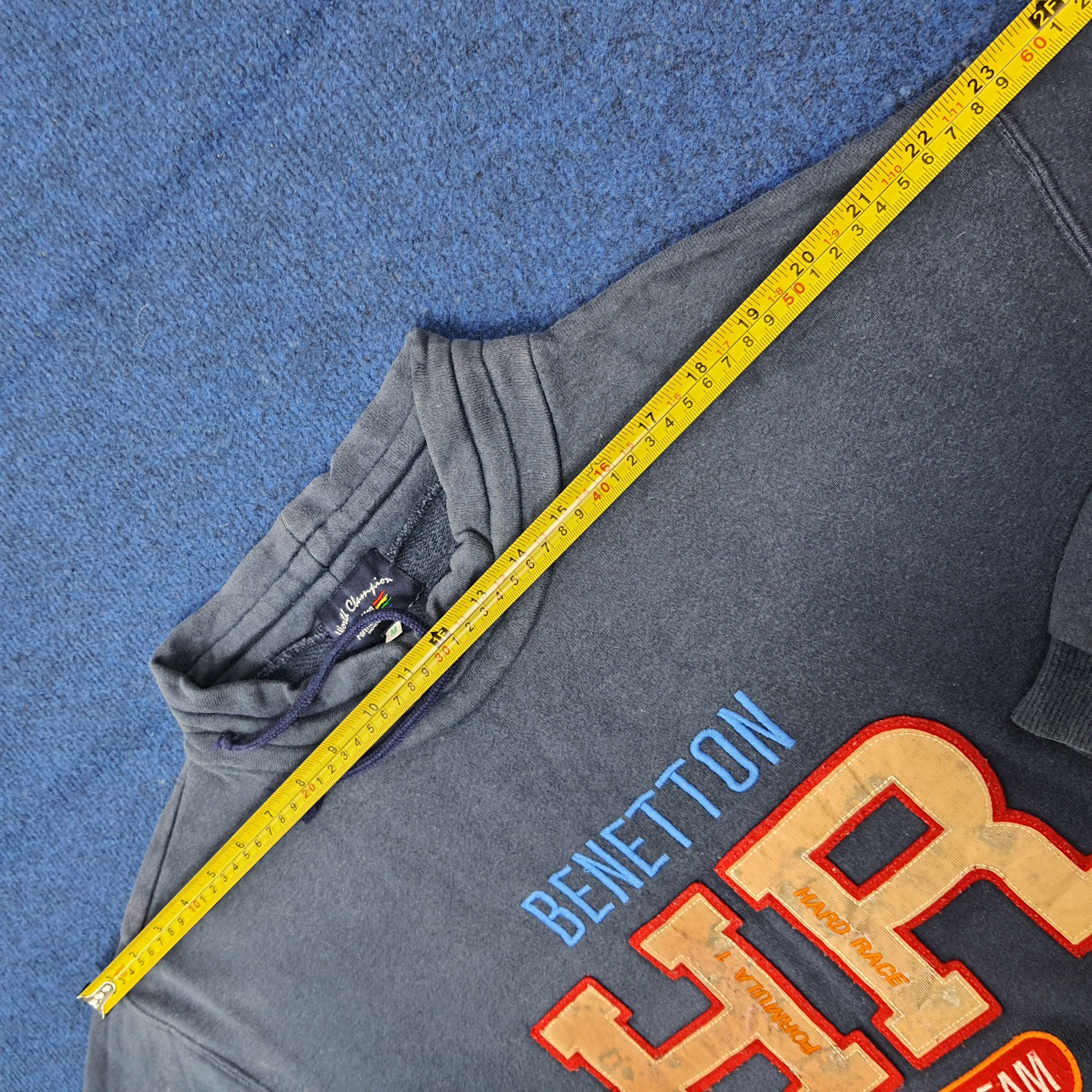 Benetton Vintage Benetton Formula 1 Racing Team Sweatshirt C269N22 Size US M / EU 48-50 / 2 - 9 Thumbnail
