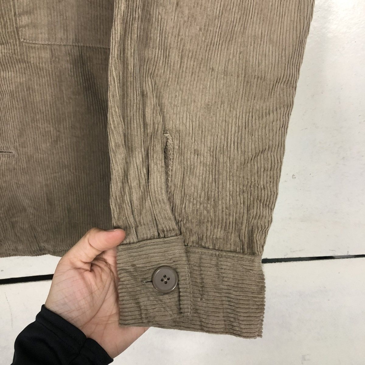 Other 🔥VINTAGE SHIRT WORK JACKET CORDUROY GU ISSEY MIYAKE Size US M / EU 48-50 / 2 - 17 Thumbnail