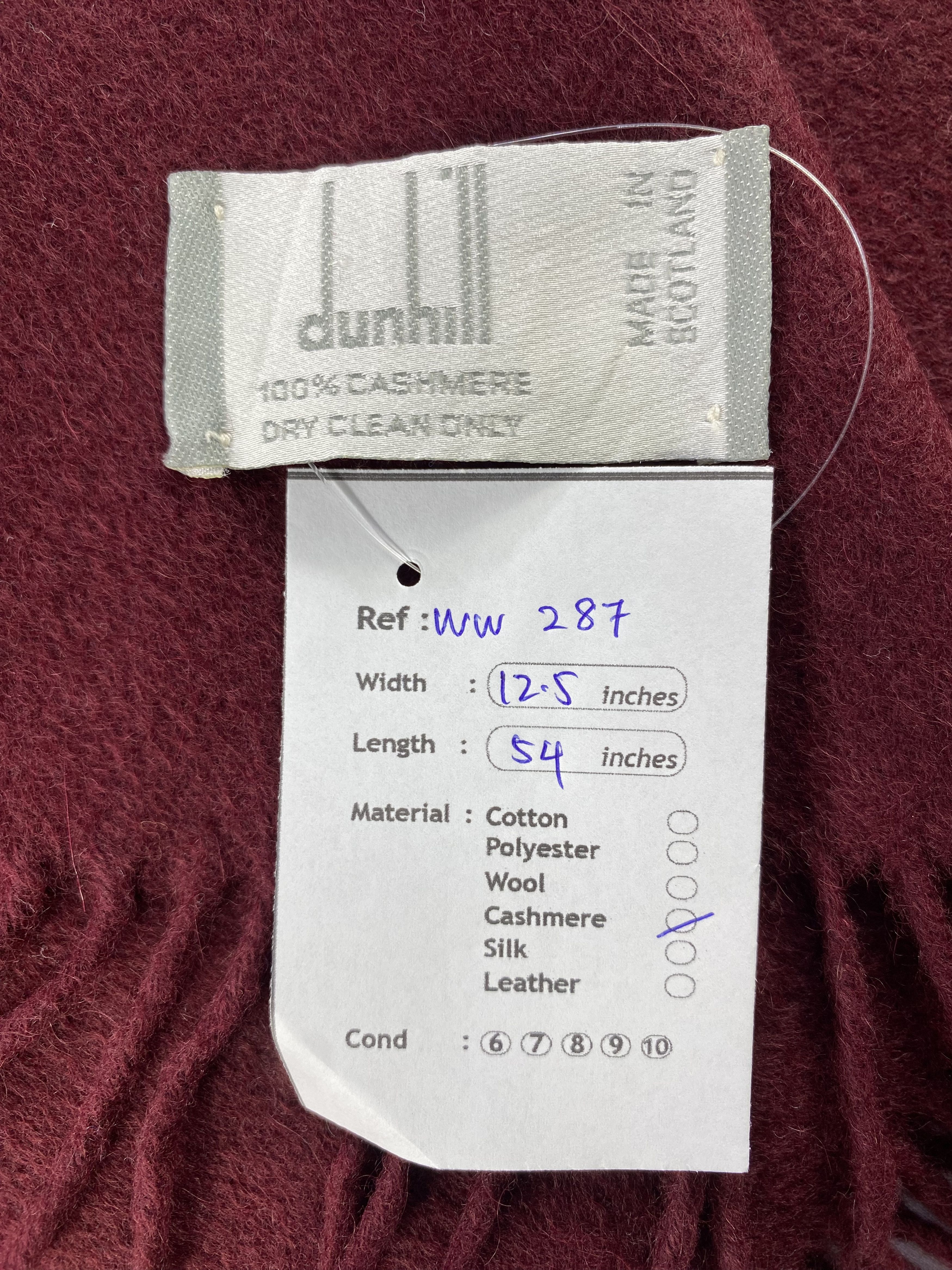 Alfred Dunhill Alfred Dunhill Scarf / Muffler / Neckwear - WW287 Size ONE SIZE - 6 Thumbnail