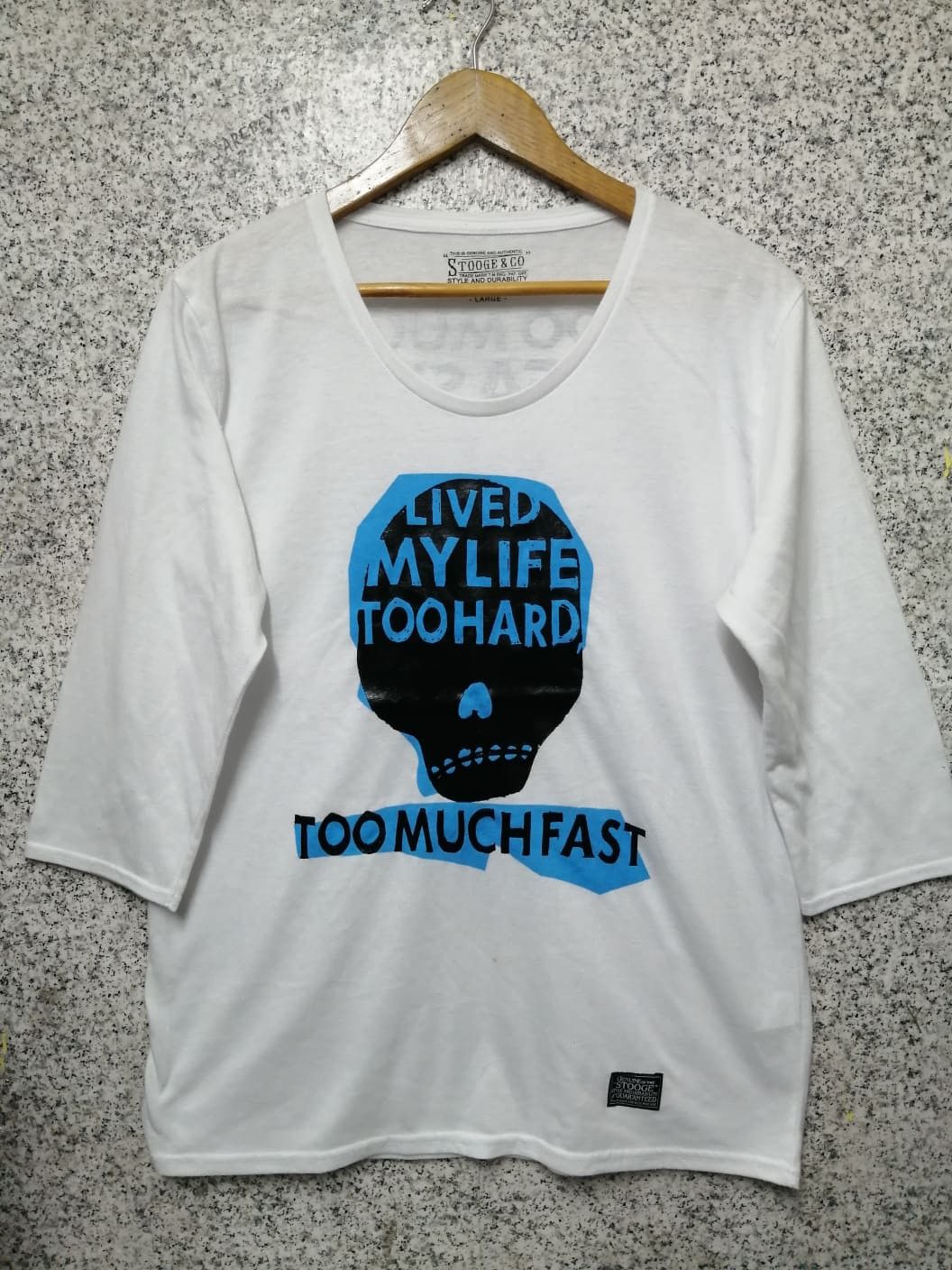 Hysteric Glamour × Japanese Brand × Vintage VINTAGE STOOGE & CO BY HYSTERIC GLAMOUR VERY RARE Size L / US 10 / IT 46 - 1 Thumbnail