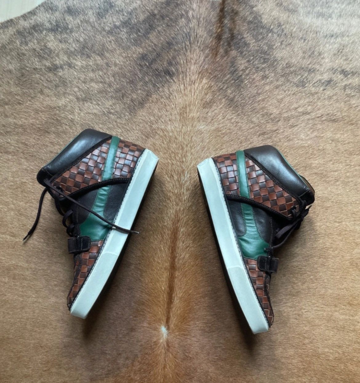 Louis Vuitton louis vuitton high top trainers Size US 9.5 / EU 42-43 - 8 Thumbnail