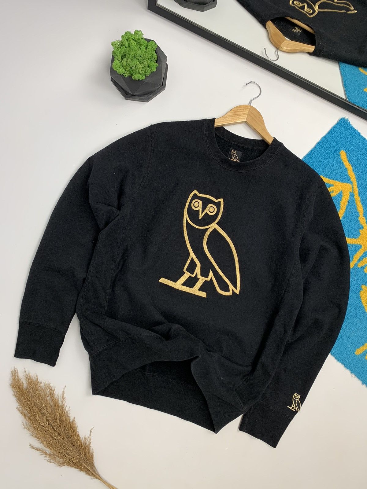 October's Very Own × Vintage October’s Very Own Big Logo Heavy Cotton CrewNeck Sweatshirt Size US M / EU 48-50 / 2 - 6 Thumbnail