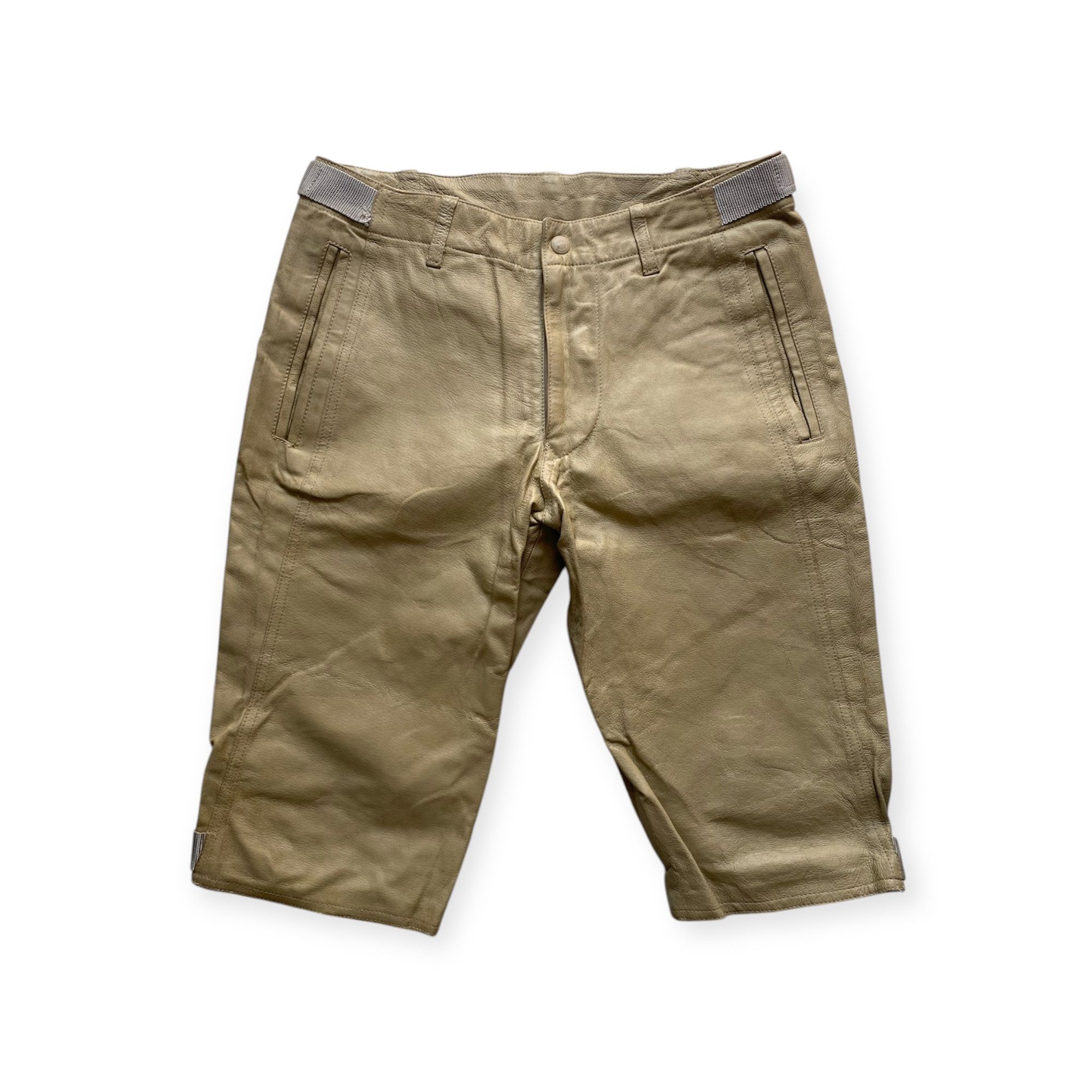 Japanese Brand × PPFM PPFM Leather Short Vtg Size US 30 / EU 46 - 1 Thumbnail