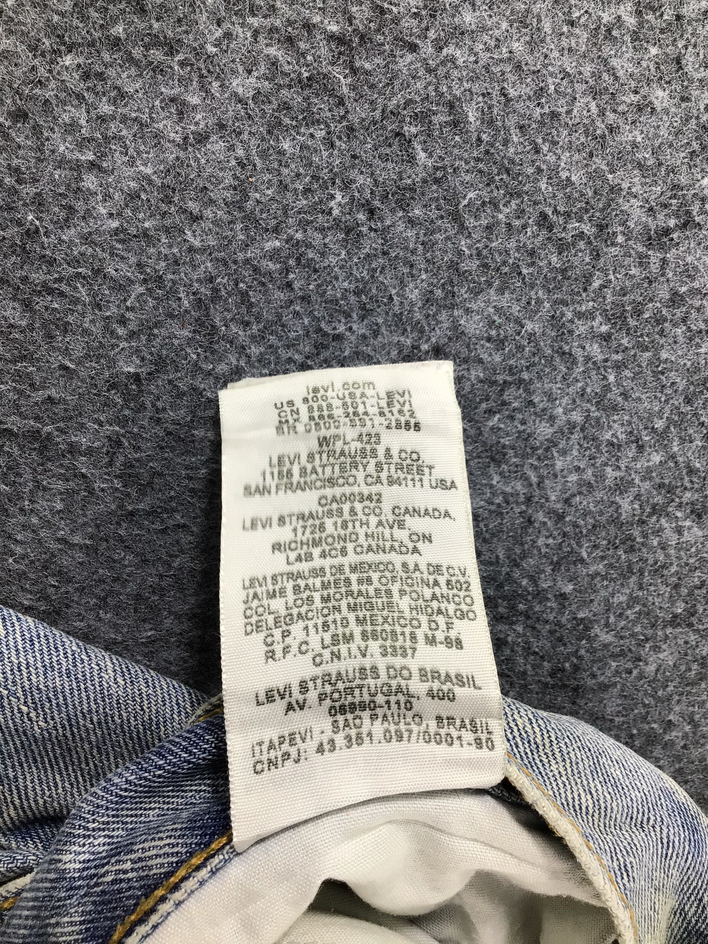 Levi's Vintage Levis 550 Jeans Dirty Light Wash - J500 Size US 37 - 12 Thumbnail