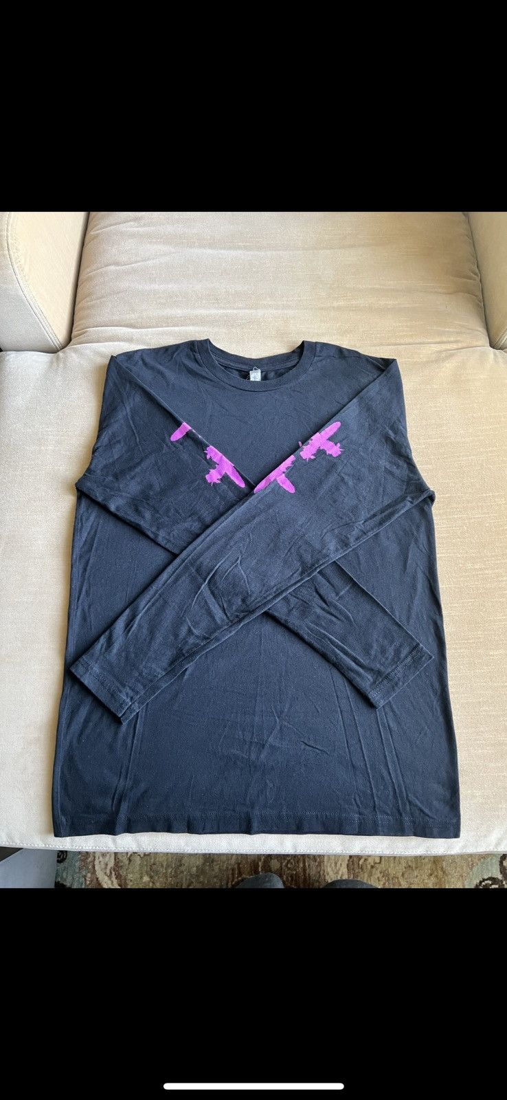 Lil Uzi Vert Vintage LUV is Rage long sleeve Size US M / EU 48-50 / 2 - 4 Thumbnail