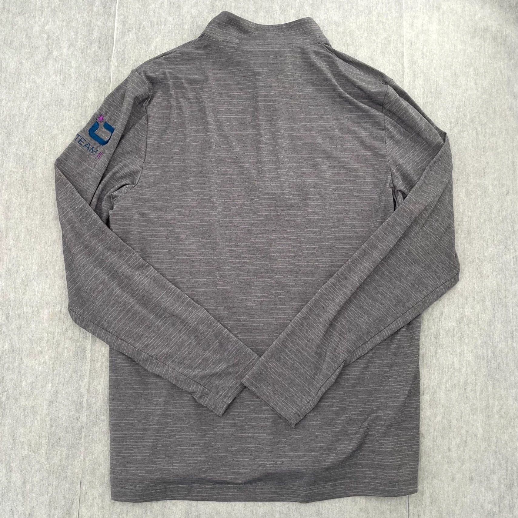 TravisMathew Travis Mathew Sweater Adult Large Gray 1/4 Zip Pullover Golf Performance Mens L Size US L / EU 52-54 / 3 - 2 Thumbnail