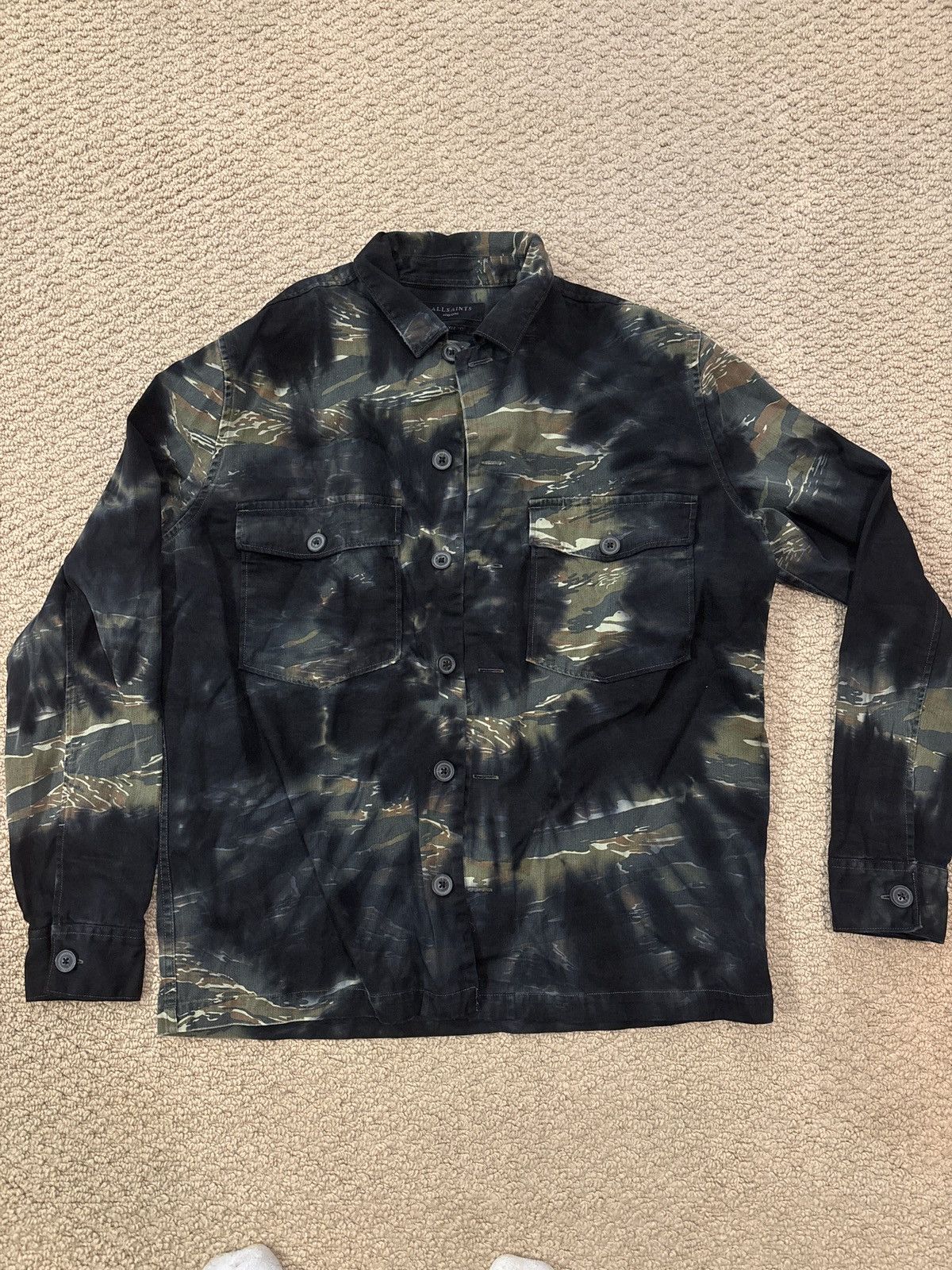 Allsaints AllSaints Collard Light Jacket Size US M / EU 48-50 / 2 - 1 Thumbnail