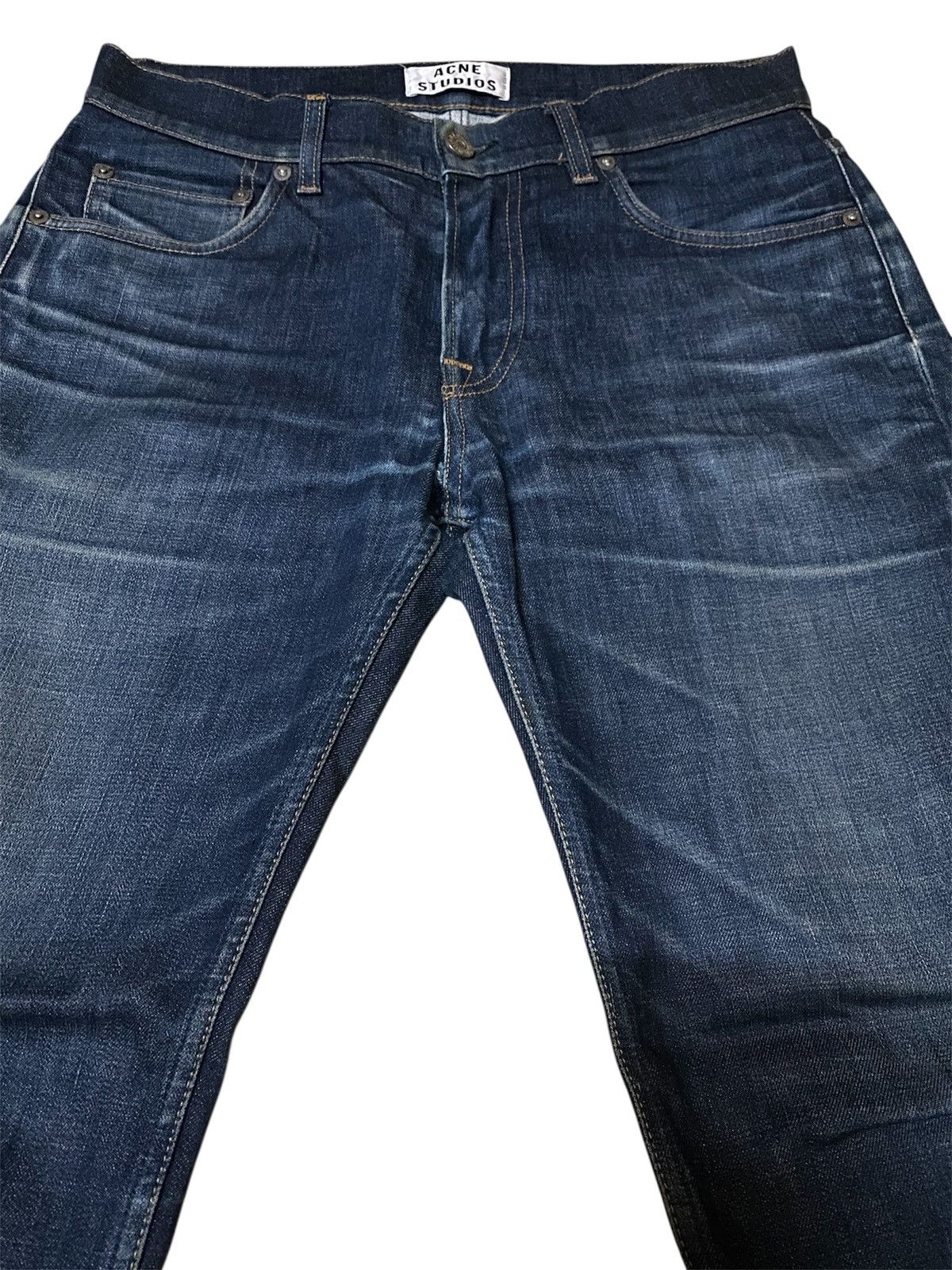 Acne Studios Acne Studios Nicely Faded Blue Denim Jeans Size US 31 - 2 Thumbnail