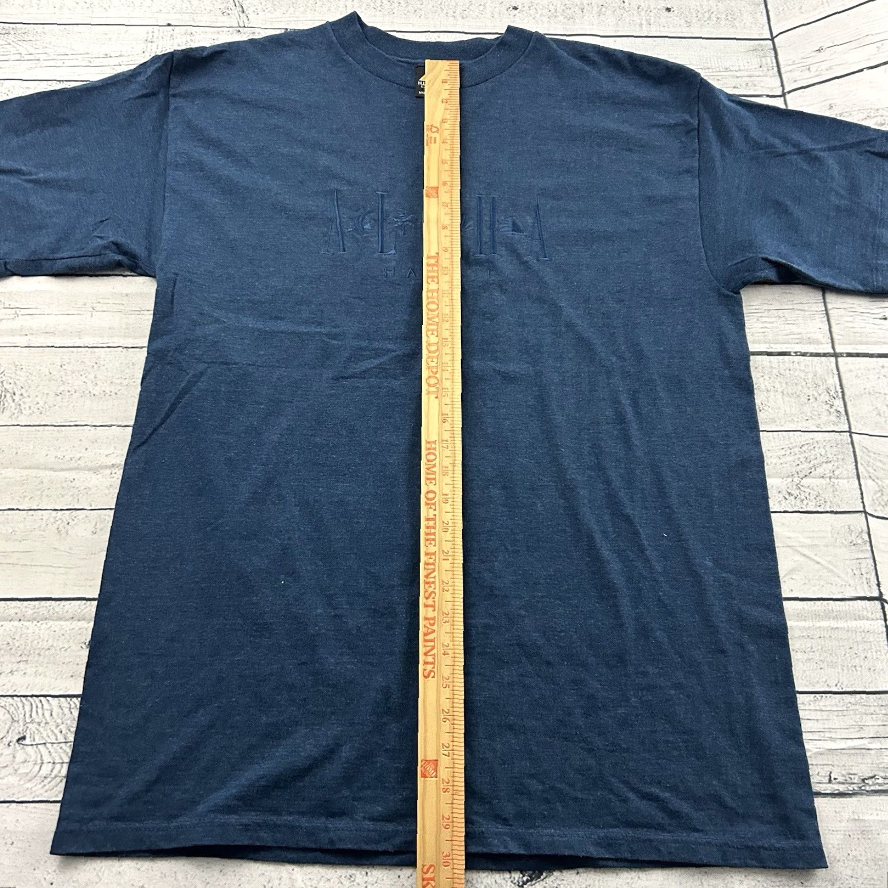 Vintage VINTAGE HL Miller Gold Aloha Hawaii Short Sleeve T Shirt Men XL Blue Size US XL / EU 56 / 4 - 3 Thumbnail