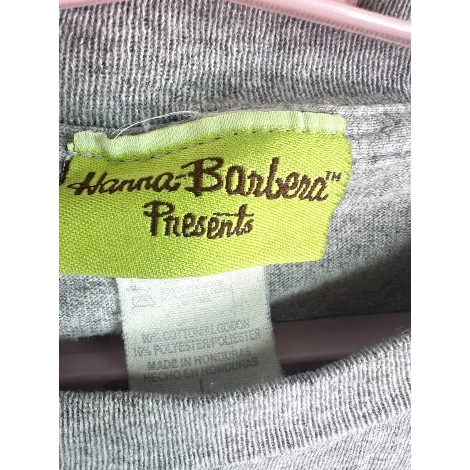 Vintage Vintage Hanna Barbera Tom and Jerry T Shirt Adult SZ L Gray Logo Accents Graphic Print Crew Neck Short Sleeve 90s Retro Cartoon Size US L / EU 52-54 / 3 - 6 Thumbnail