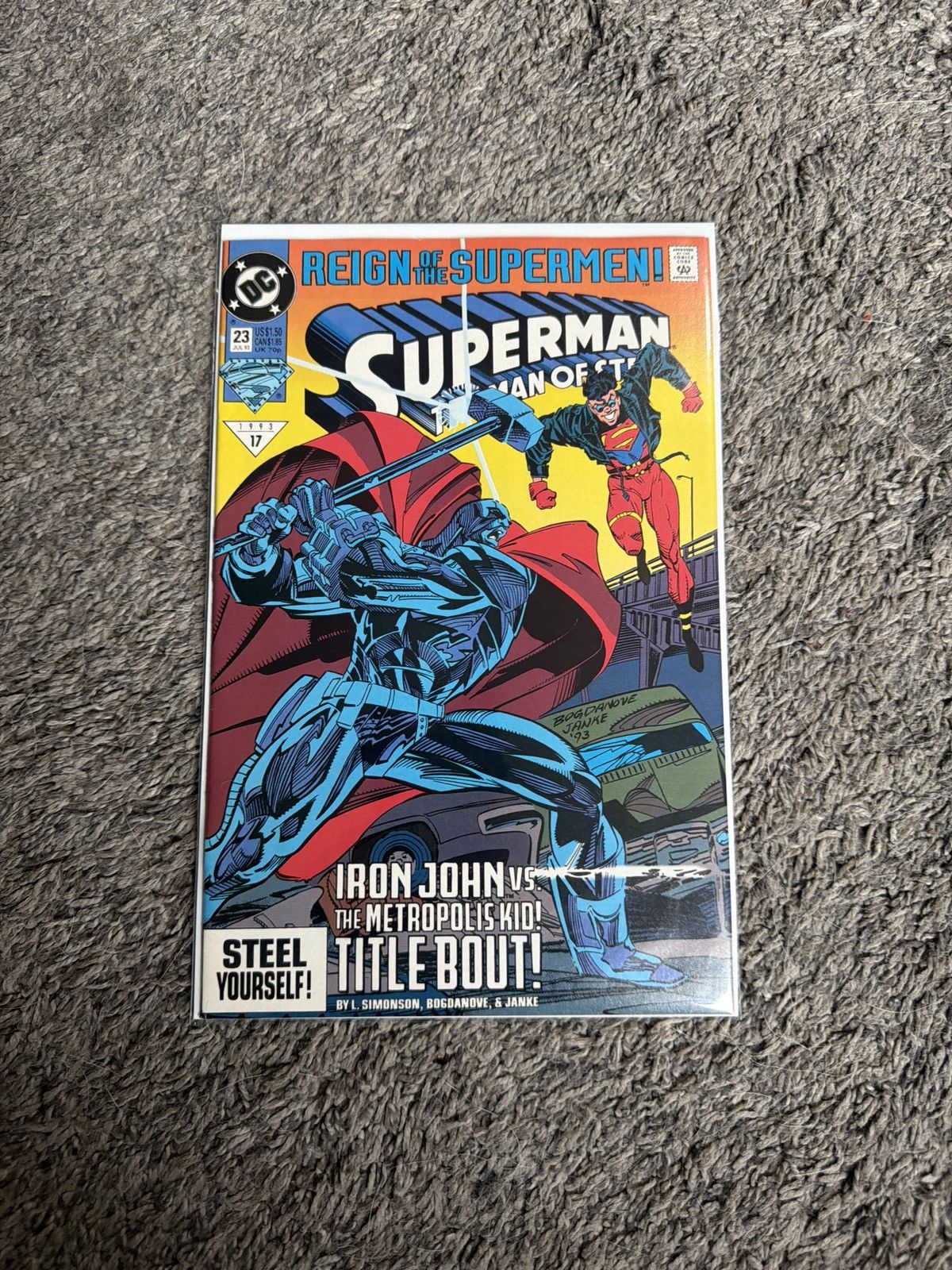 DC Comics 1993 DC Comics Superman: The Man Of Steel #23 Ambush! Comic Size ONE SIZE - 1 Thumbnail
