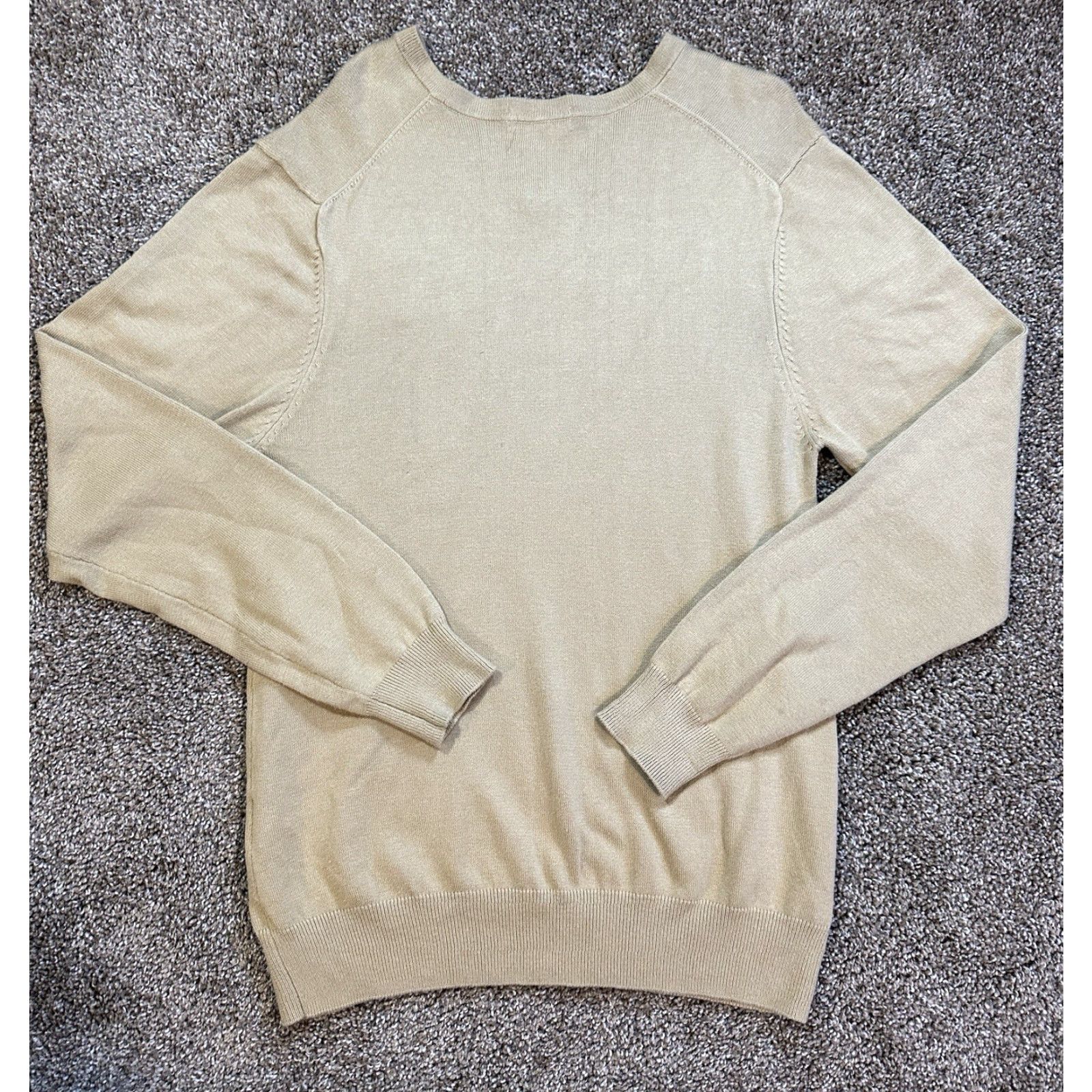 Vintage VINTAGE Antigua Men Sweater Pullover V-Neck Ribbed Green Bay Packers Gold S Regular Mens Football Size US S / EU 44-46 / 1 - 6 Thumbnail